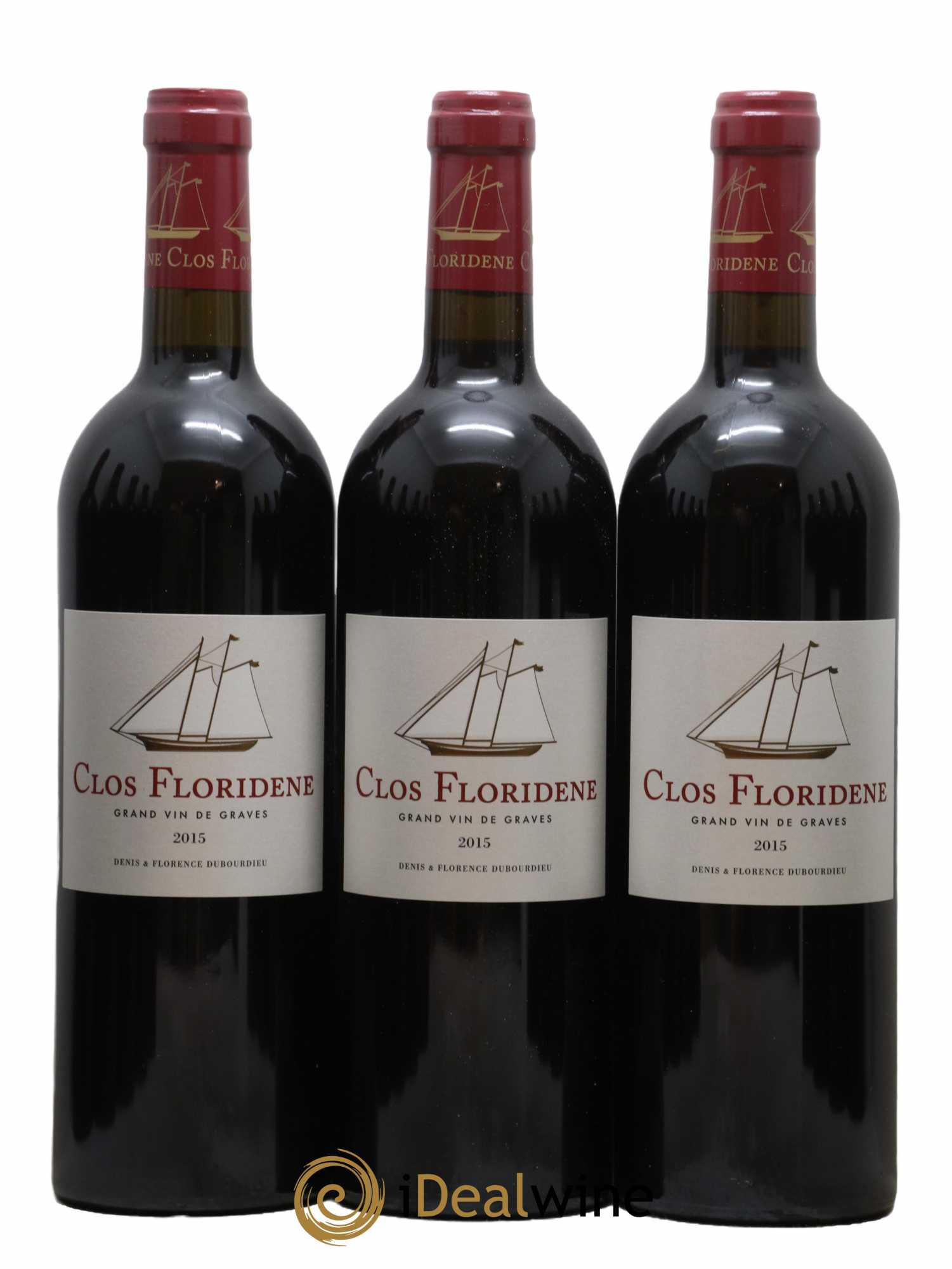 Clos Floridène  2015 - Lot de 12 bouteilles - 1