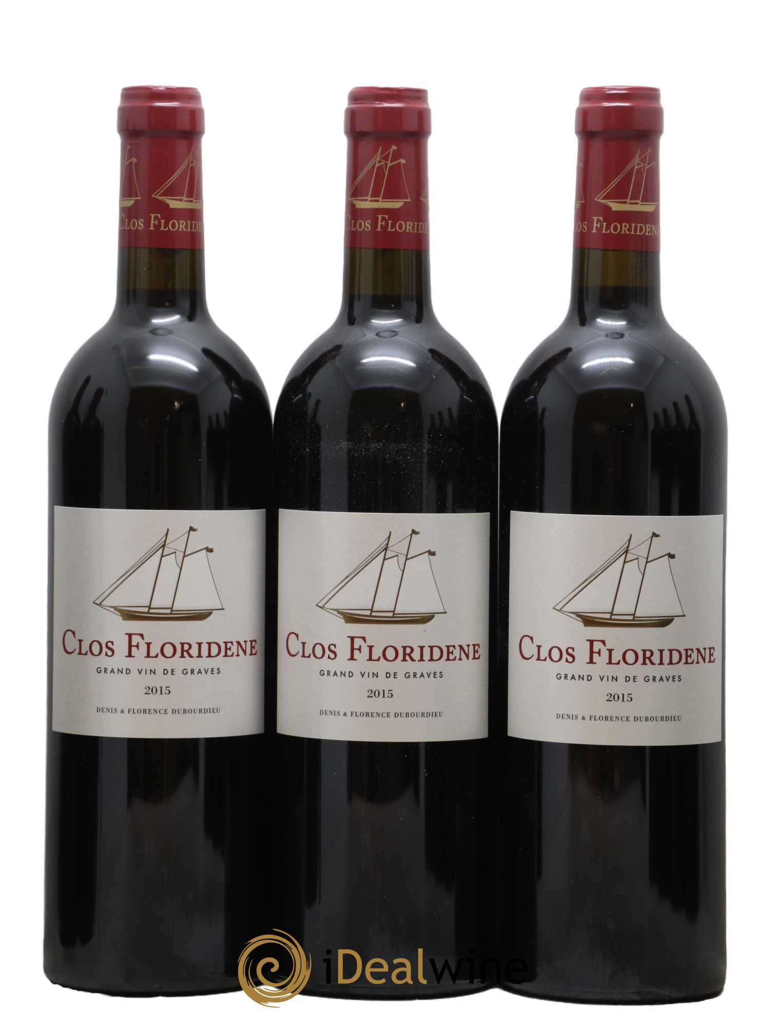 Clos Floridène  2015 - Lot de 12 bouteilles - 2