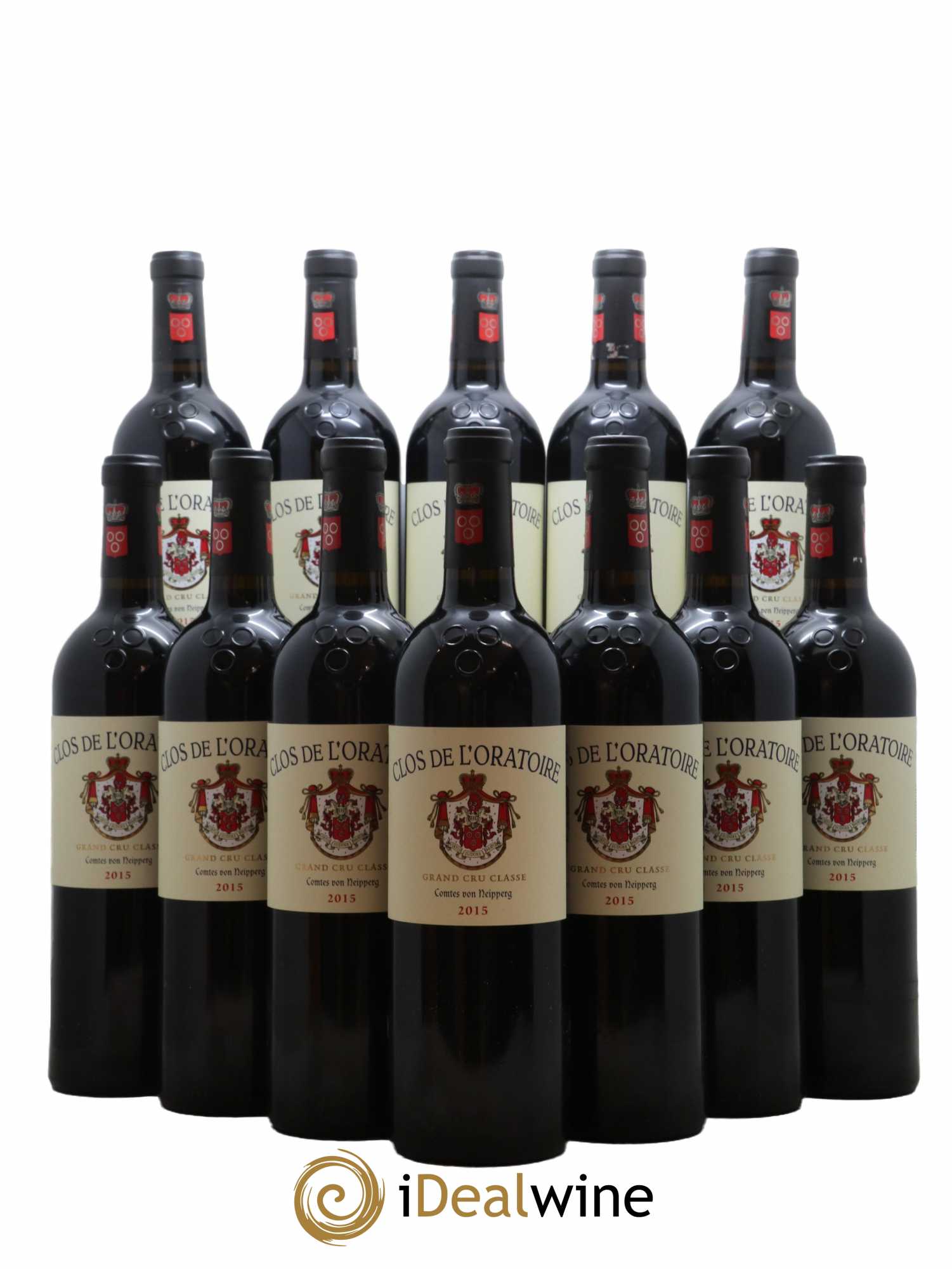 Clos de l'Oratoire Grand Cru Classé 2015 - Lot de 12 bouteilles - 0