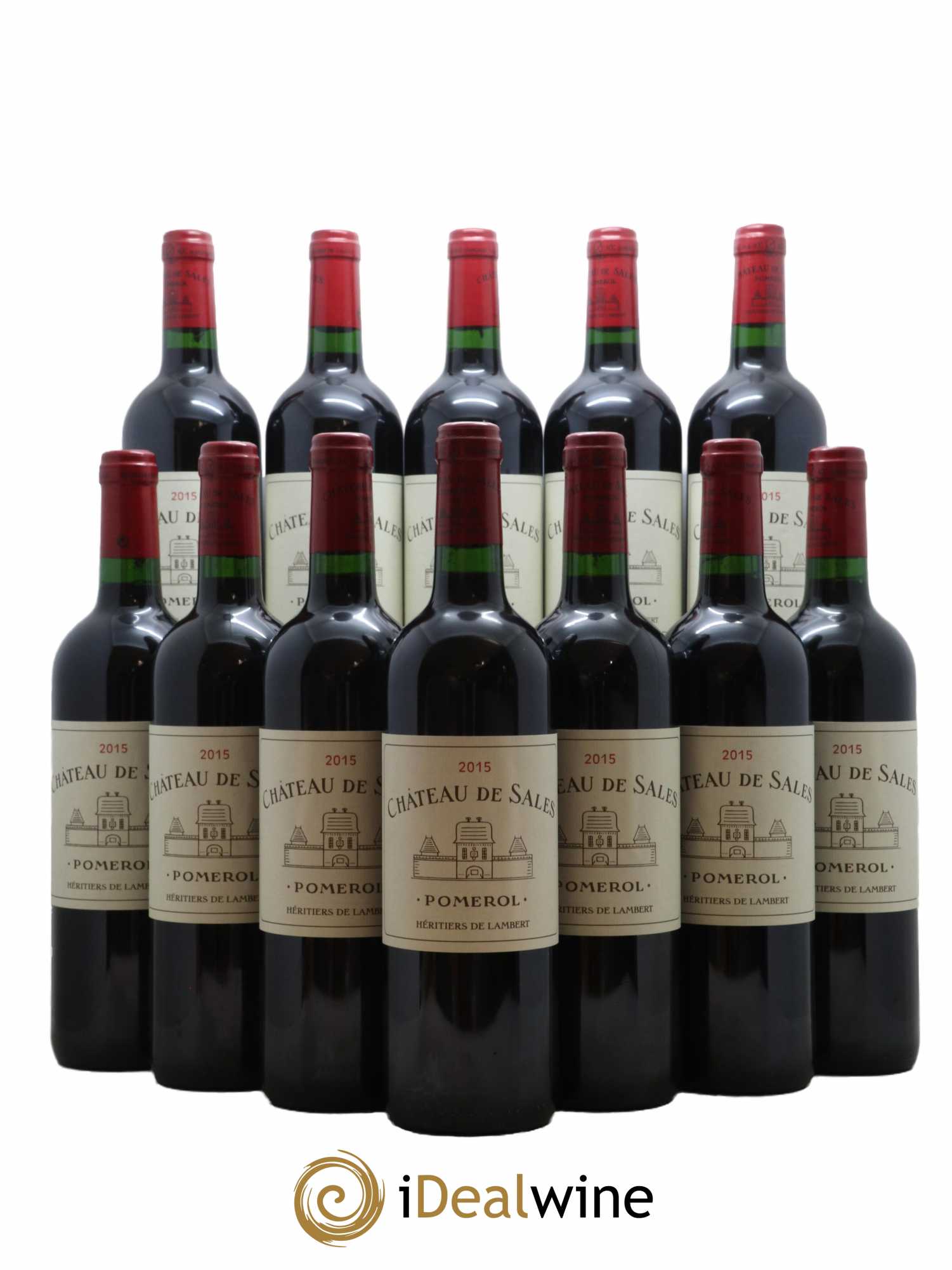 Château de Sales 2015 - Lot de 12 bouteilles - 0