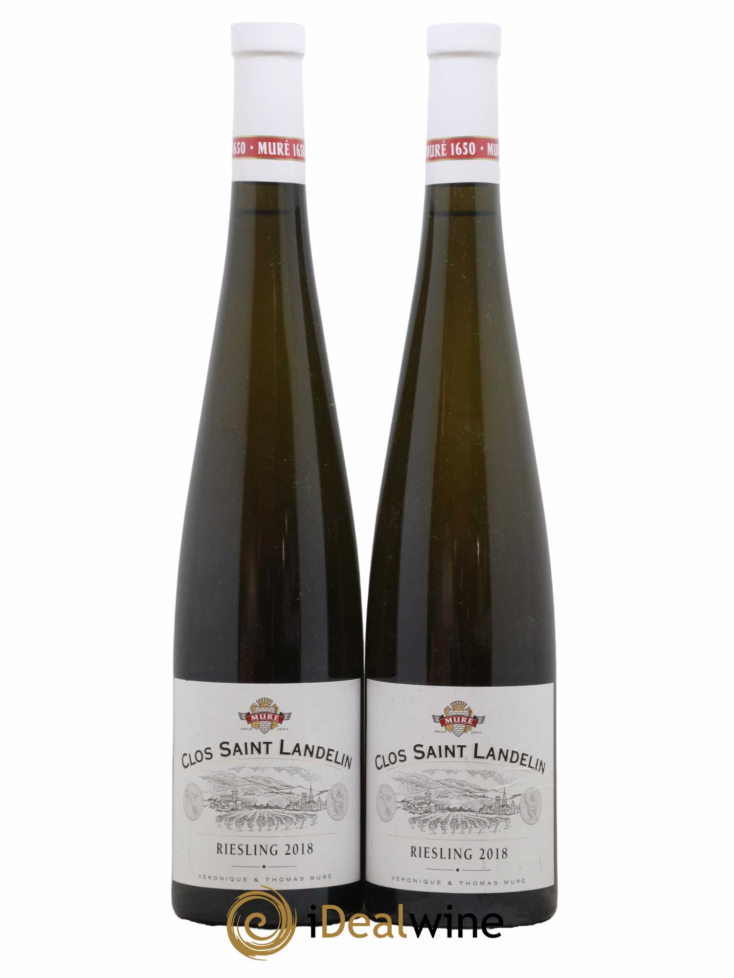 Riesling Clos Saint Landelin Véronique & Thomas Muré 2018 - Lot de 2 bouteilles - 0