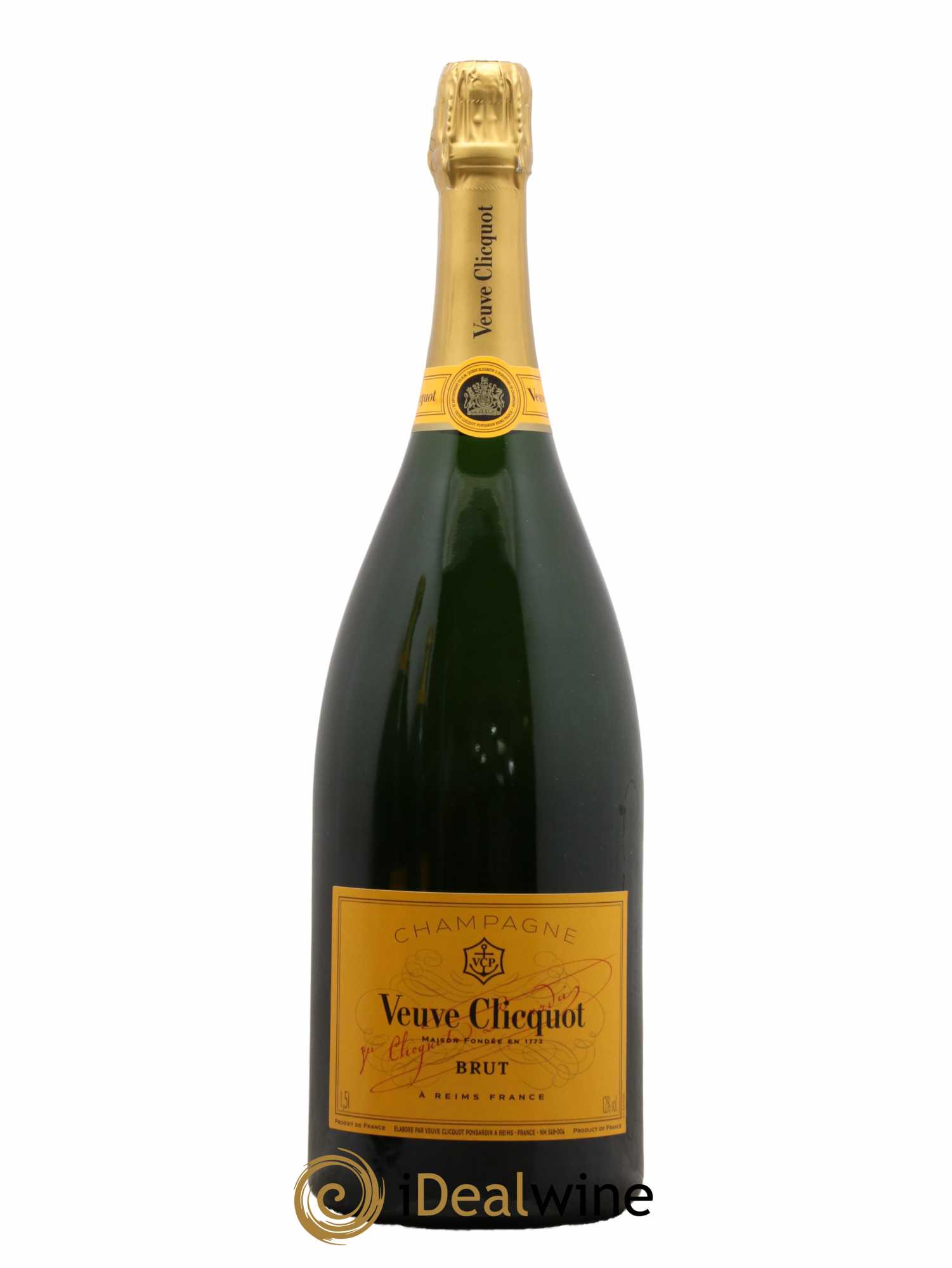 Carte Jaune Brut Veuve Clicquot - Lot de 1 magnum - 0