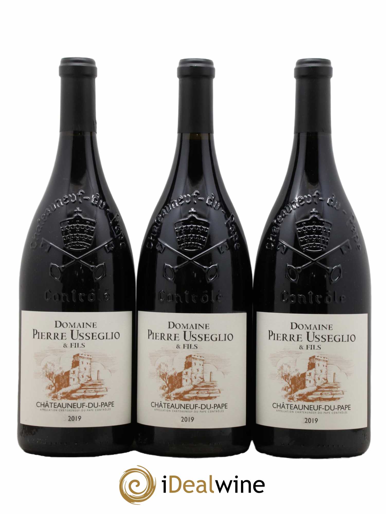 Châteauneuf-du-Pape Tradition Pierre Usseglio & Fils 2019 - Lot de 3 magnums - 0