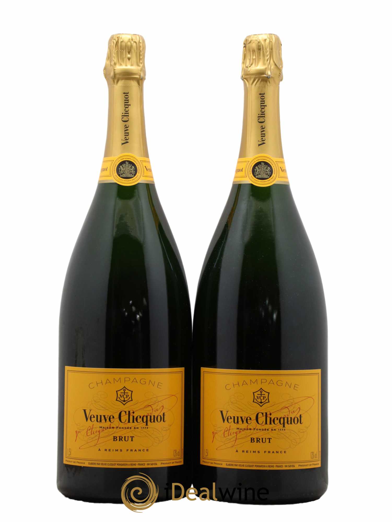 Carte Jaune Brut Veuve Clicquot - Lot de 2 magnums - 0