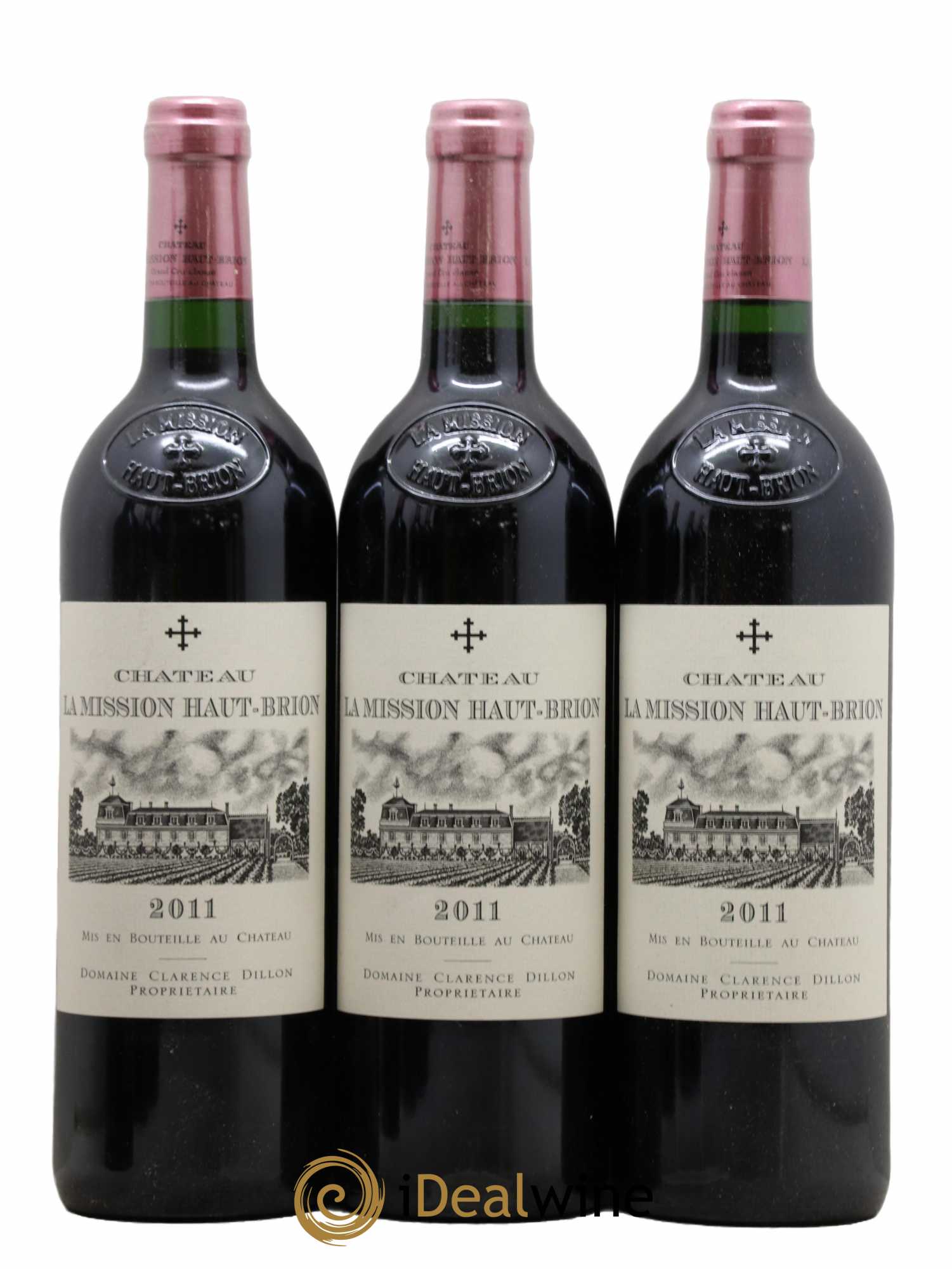 Château la Mission Haut-Brion Cru Classé de Graves  2011 - Lot of 6 bottles - 1
