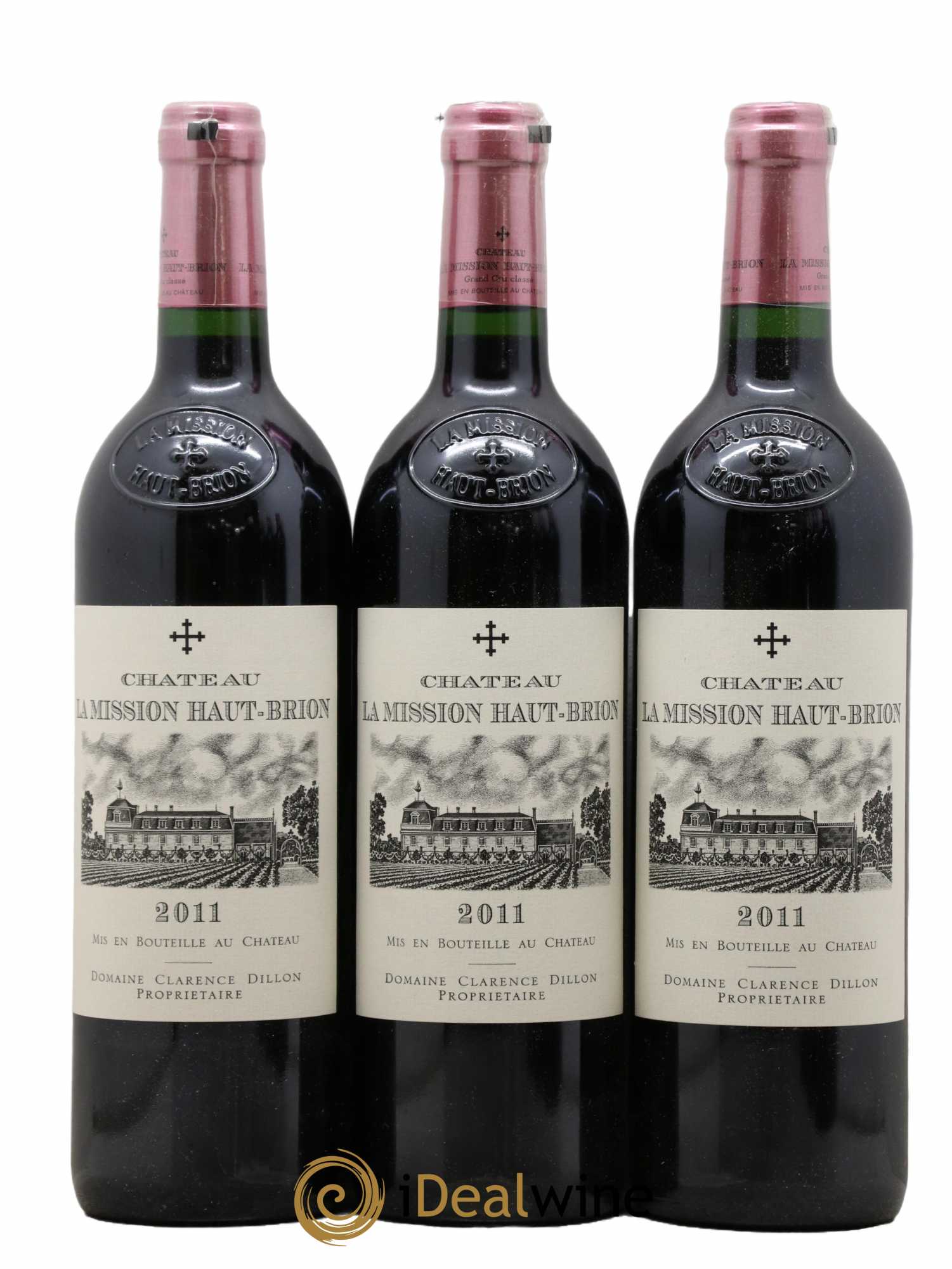 Château la Mission Haut-Brion Cru Classé de Graves  2011 - Lot of 6 bottles - 3