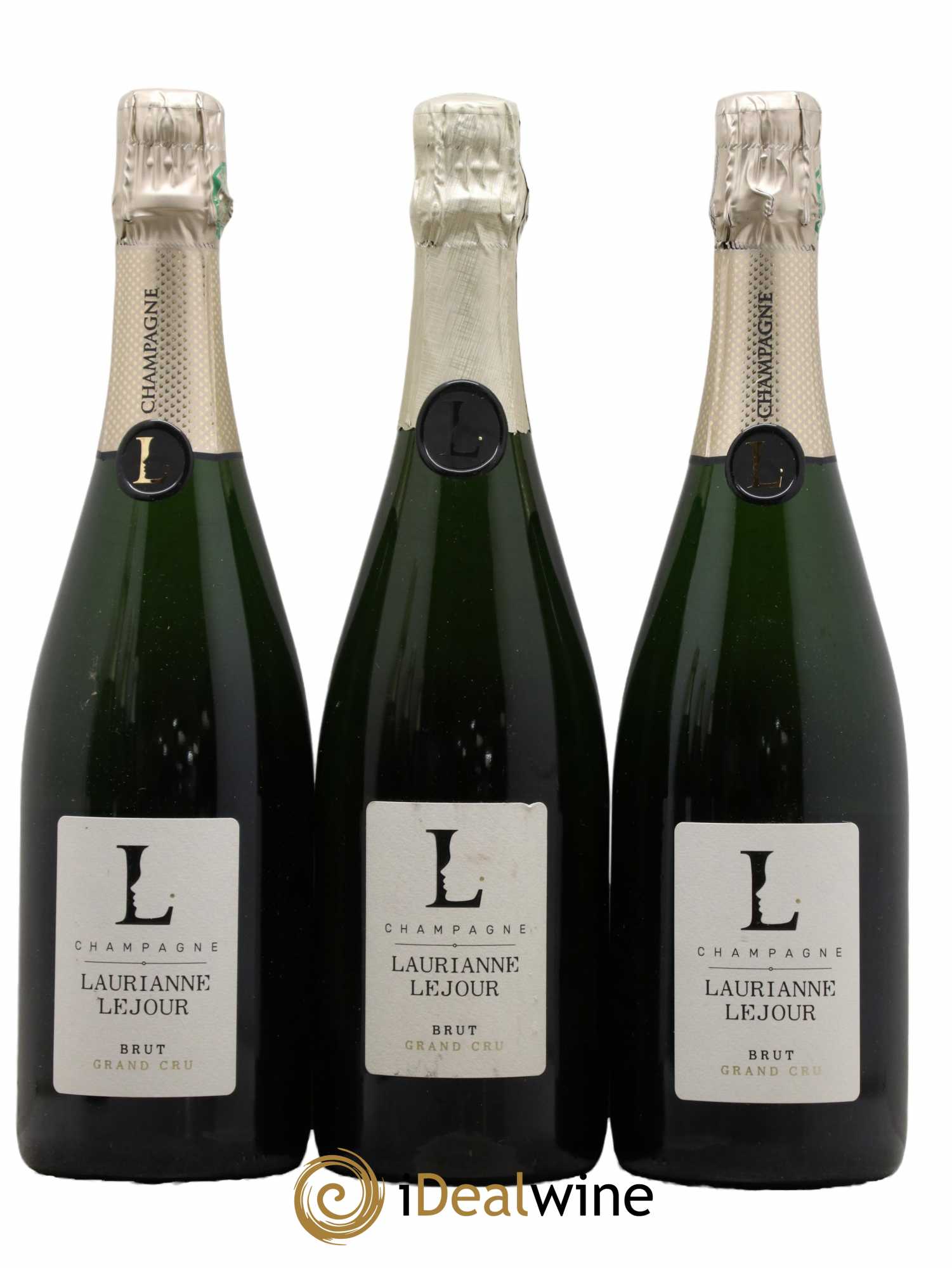 Champagne Brut Maison Laurianne Lejour - Lot de 3 bouteilles - 0