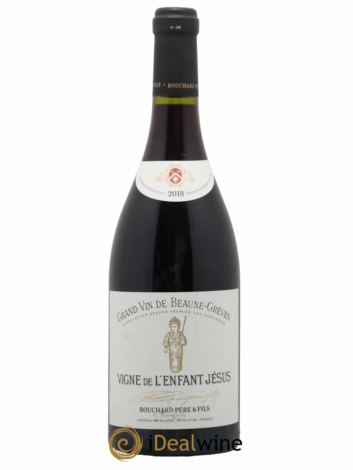 Beaune 1er Cru Grèves - Vigne de l'Enfant Jésus Bouchard Père & Fils 2018 - Lot de 1 bouteille - 0