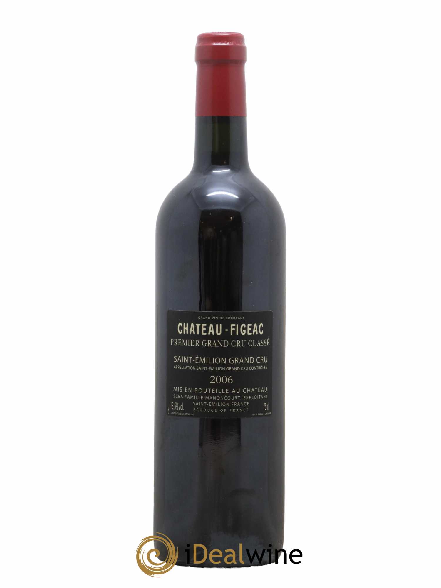 Château Figeac 1er Grand Cru Classé A 2006 - Lot de 1 bouteille - 1