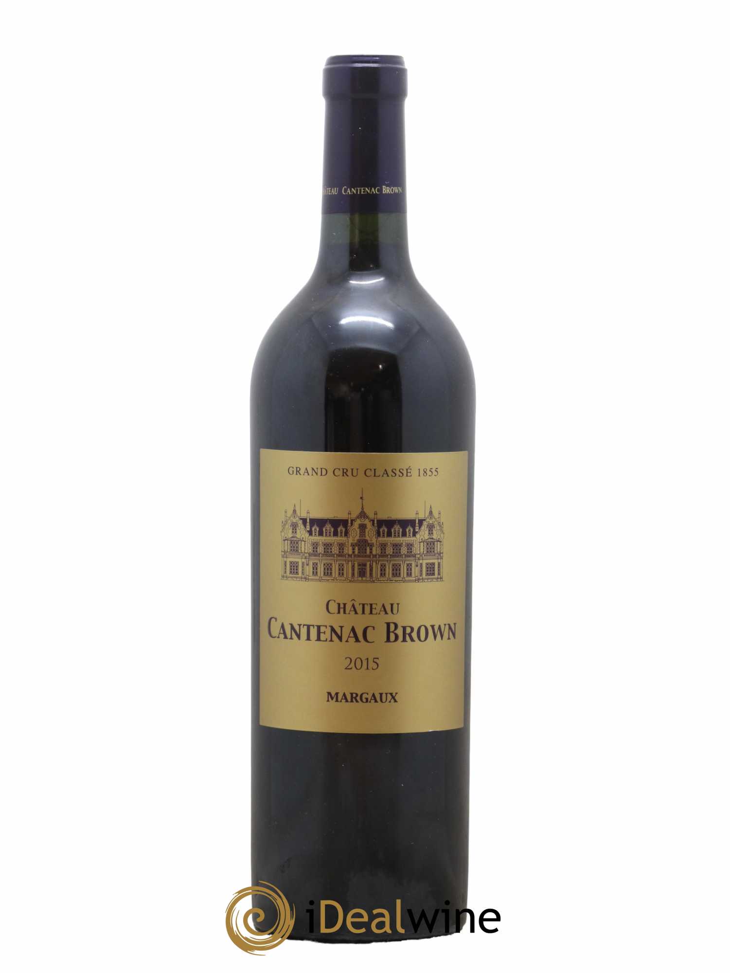 Château Cantenac Brown 3ème Grand Cru Classé 2015 - Lot de 1 bouteille - 0