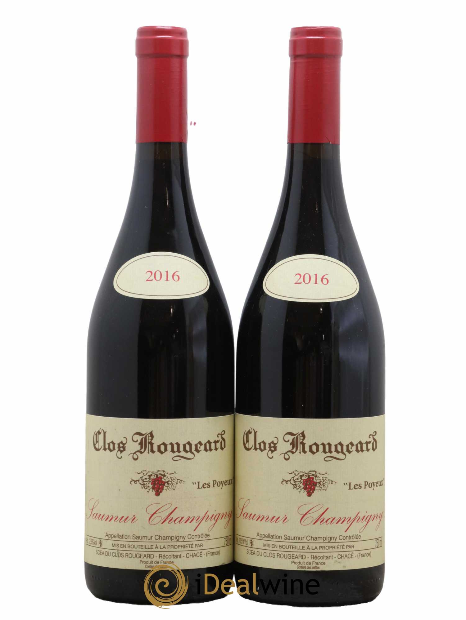 Saumur-Champigny Les Poyeux Clos Rougeard 2016 - Lot de 2 bouteilles - 0