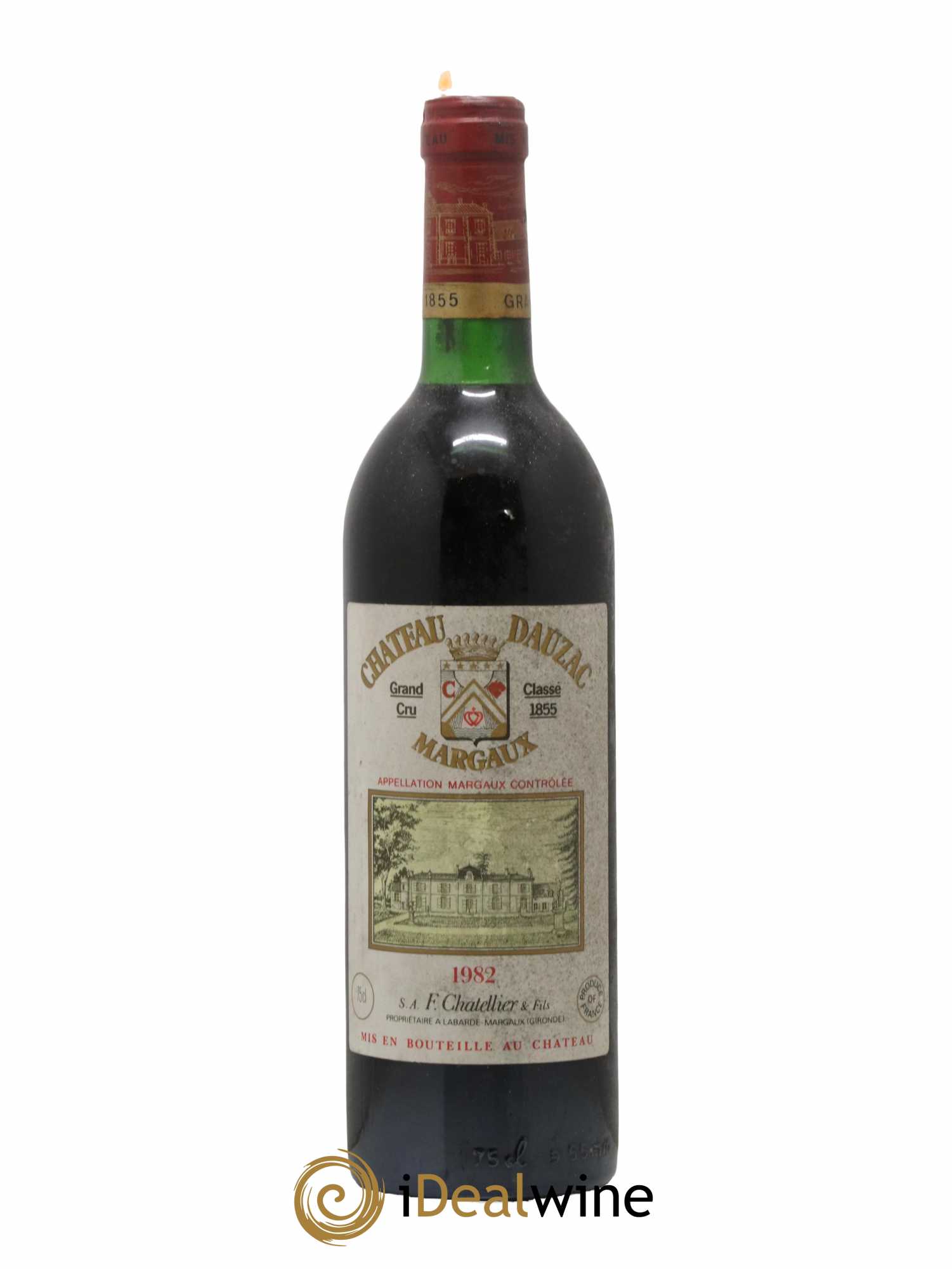 Château Dauzac 5ème Grand Cru Classé 1982 - Lot de 1 bouteille - 0