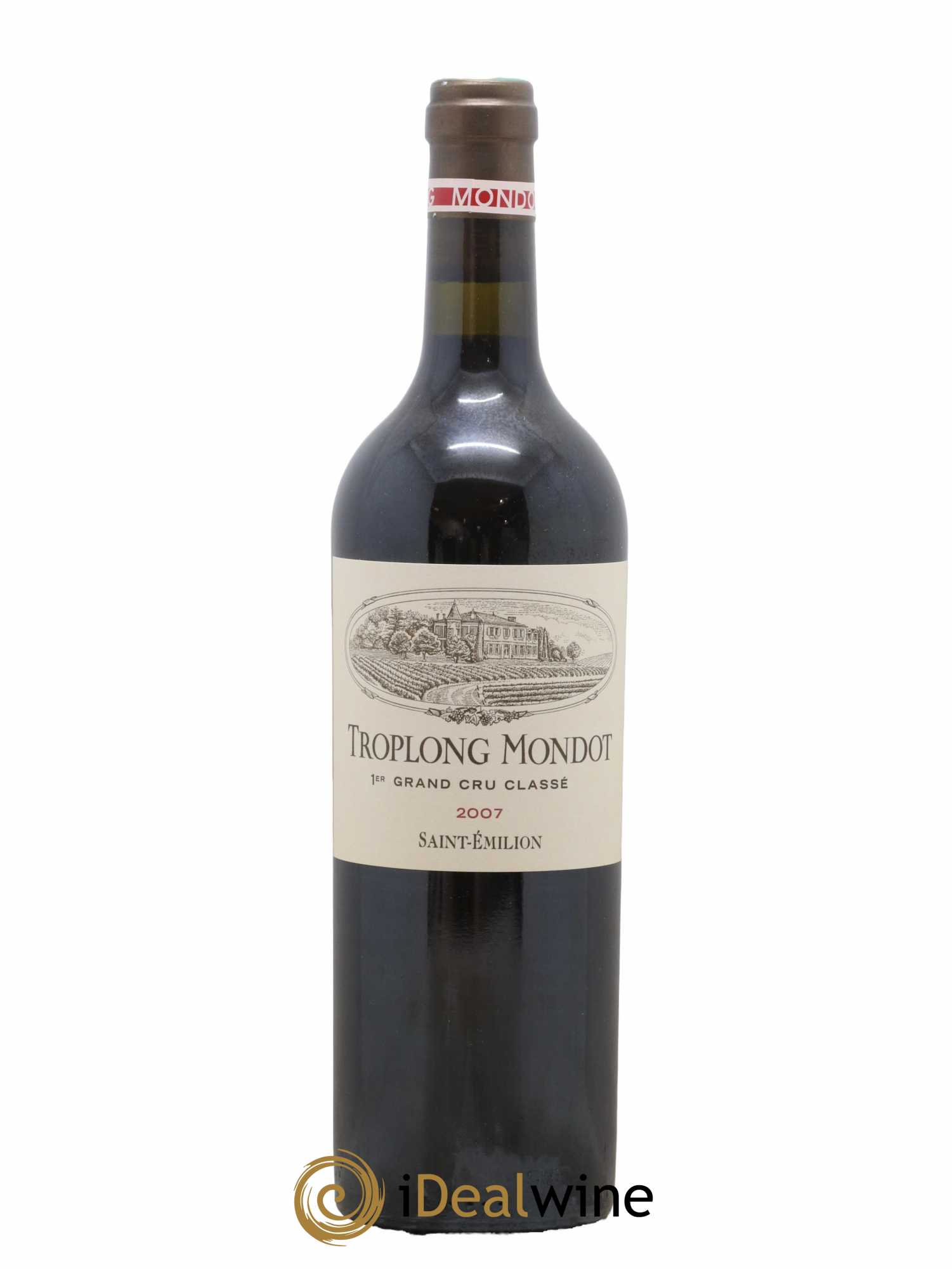 Château Troplong Mondot 1er Grand Cru Classé B 2007 - Lot de 1 bouteille - 0