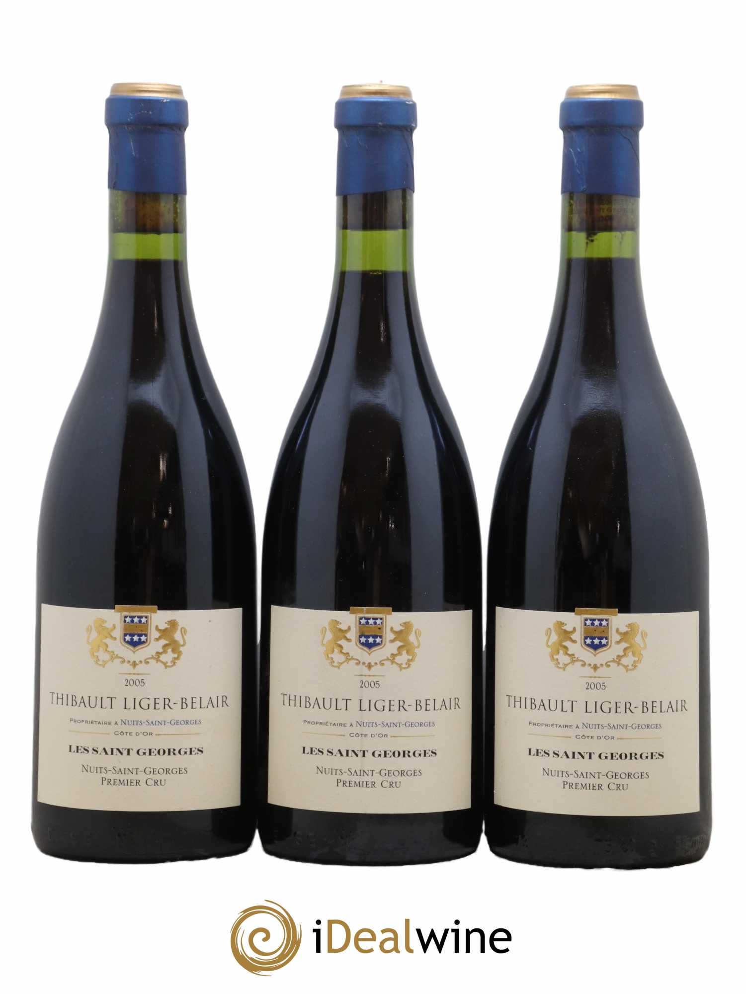 Nuits-Saint-Georges 1er Cru Les Saint-Georges Thibault Liger-Belair 2005 - Lot de 3 bouteilles - 0