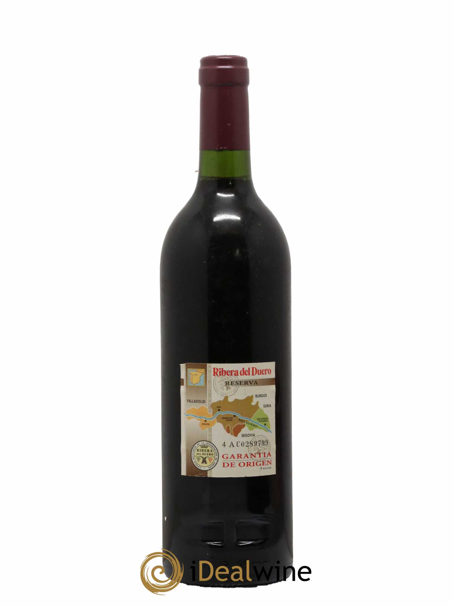 Ribera Del Duero DO Vega Sicilia Valbuena 5 ano Famille Alvarez 2000 - Lot de 1 bouteille - 1