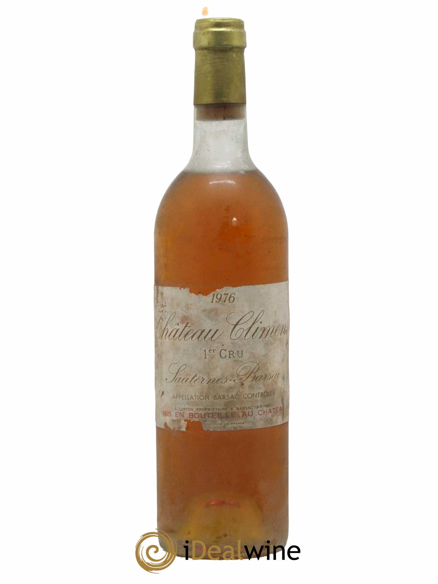 Château Climens 1er Grand Cru Classé 1976 - Lotto di 1 bottiglia - 0