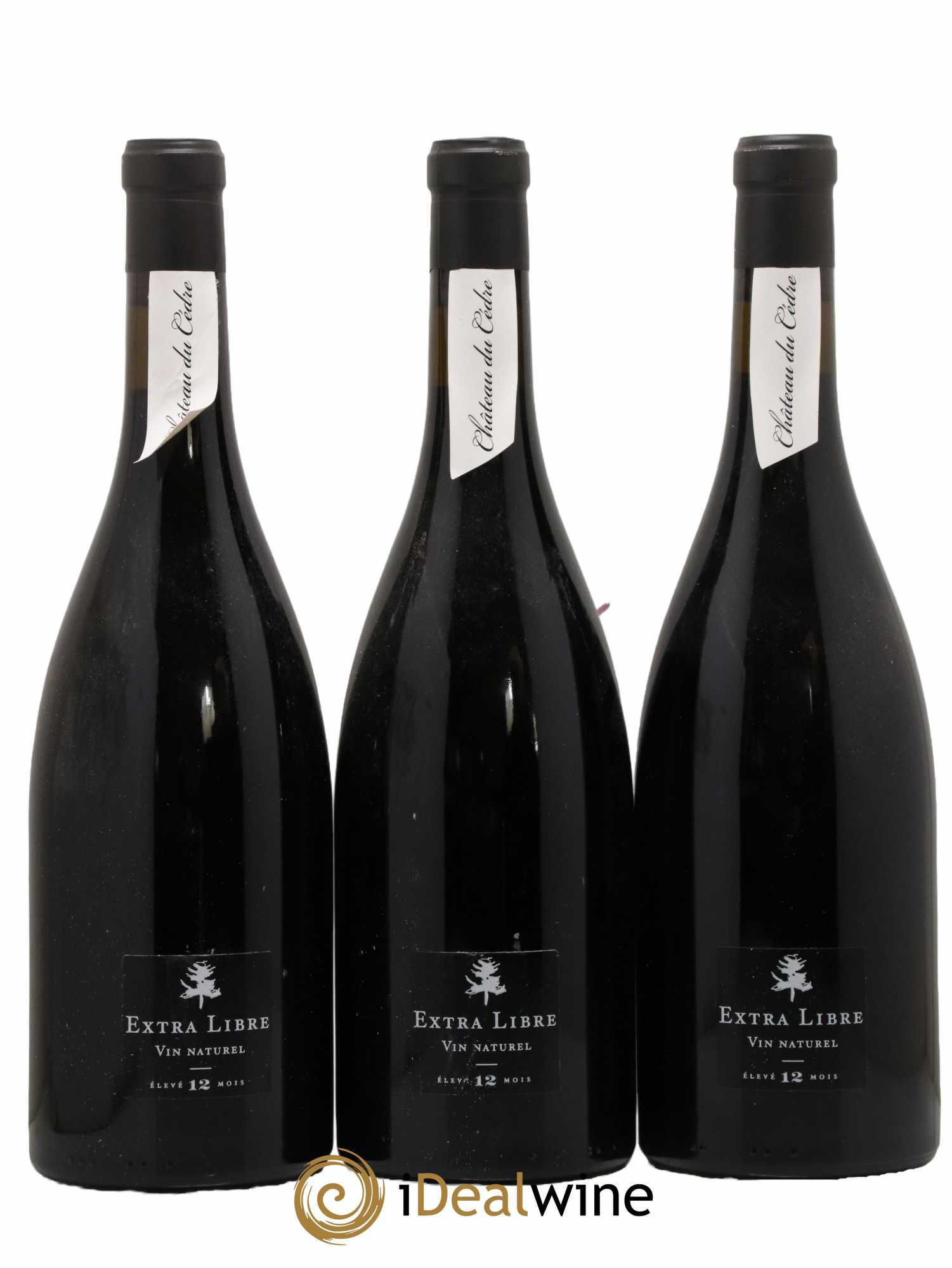 Cahors Château du Cèdre Extra Libre Le Cèdre Pascal et Jean-Marc Verhaeghe 2016 - Lot de 3 bouteilles - 0