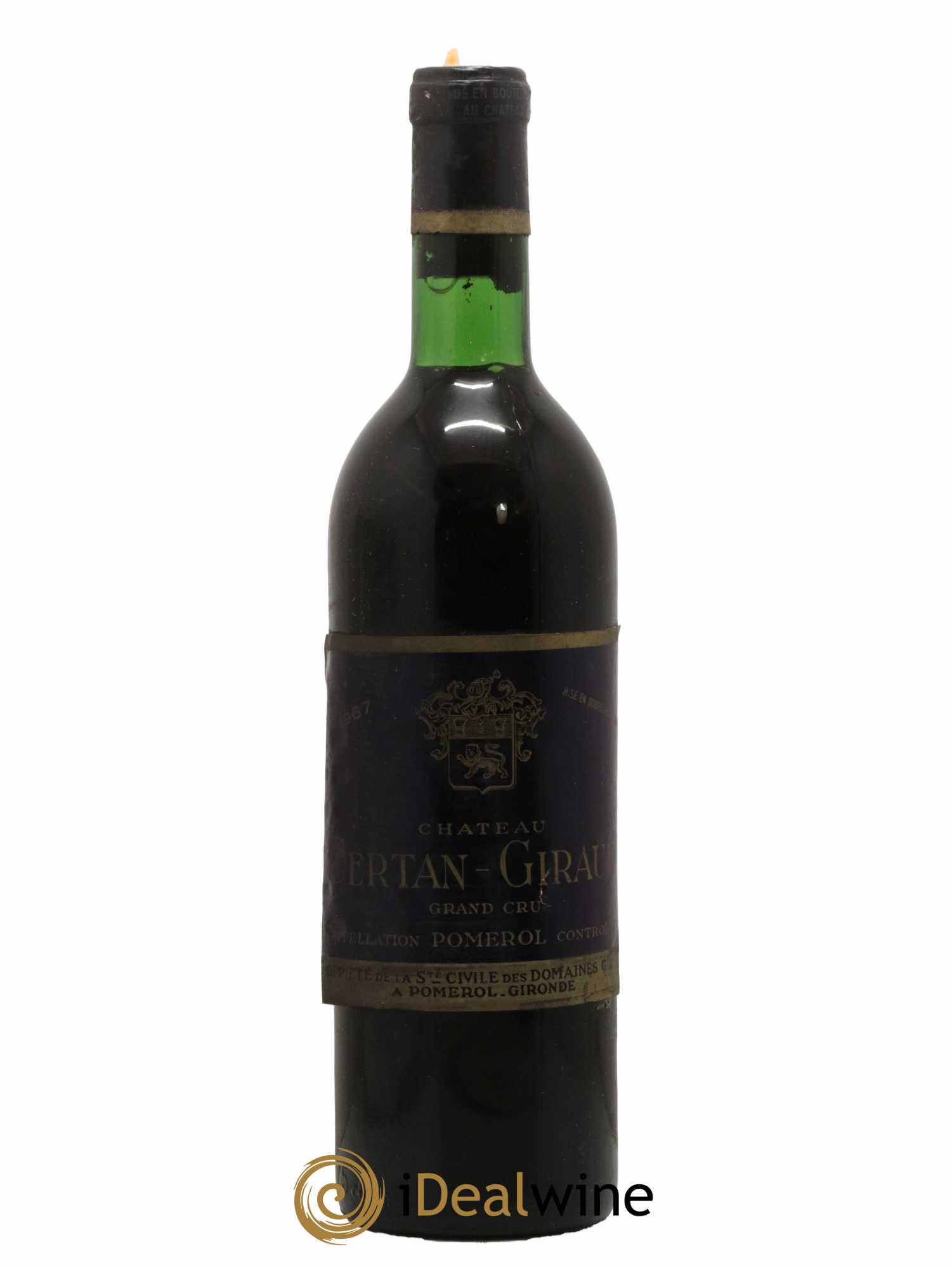 Château Certan Giraud 1967 - Lot de 1 bouteille - 0