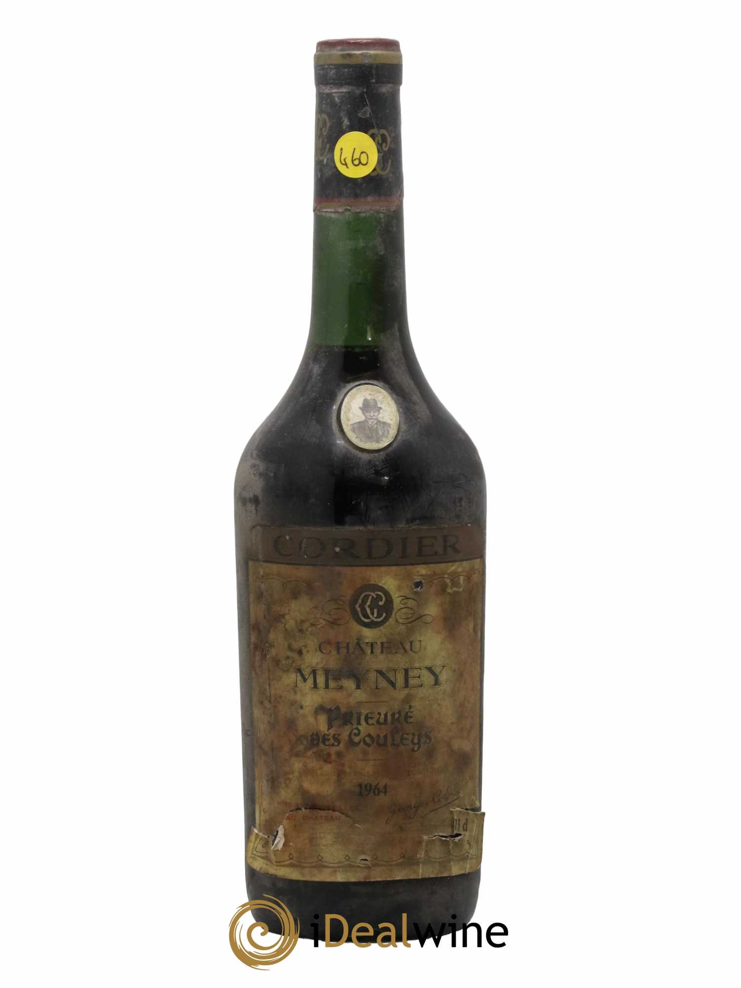 Château Meyney Prieuré des Couleys 1964 - Lot de 1 bouteille - 0