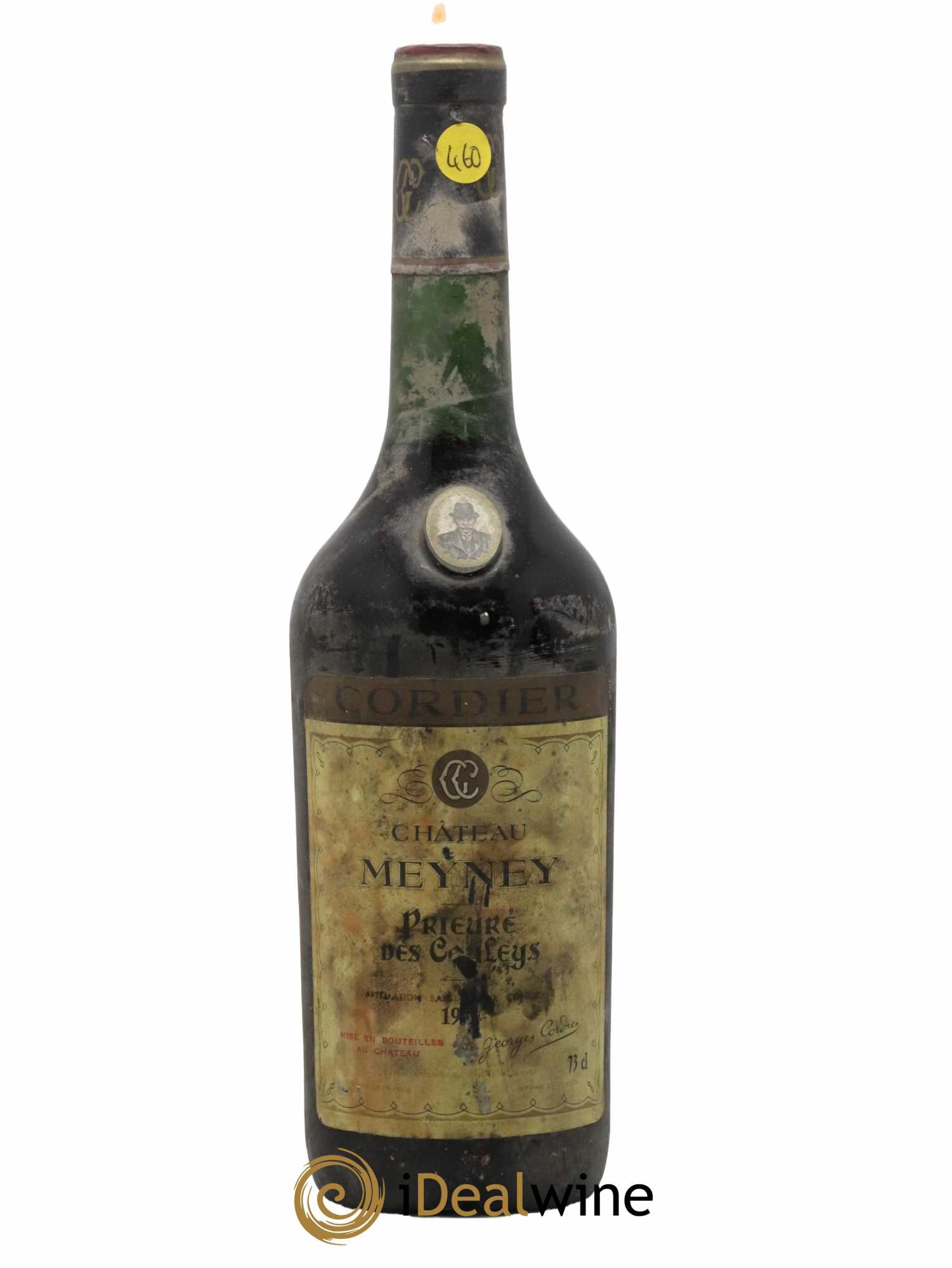Château Meyney Prieuré des Couleys 1964 - Lot de 1 bouteille - 0