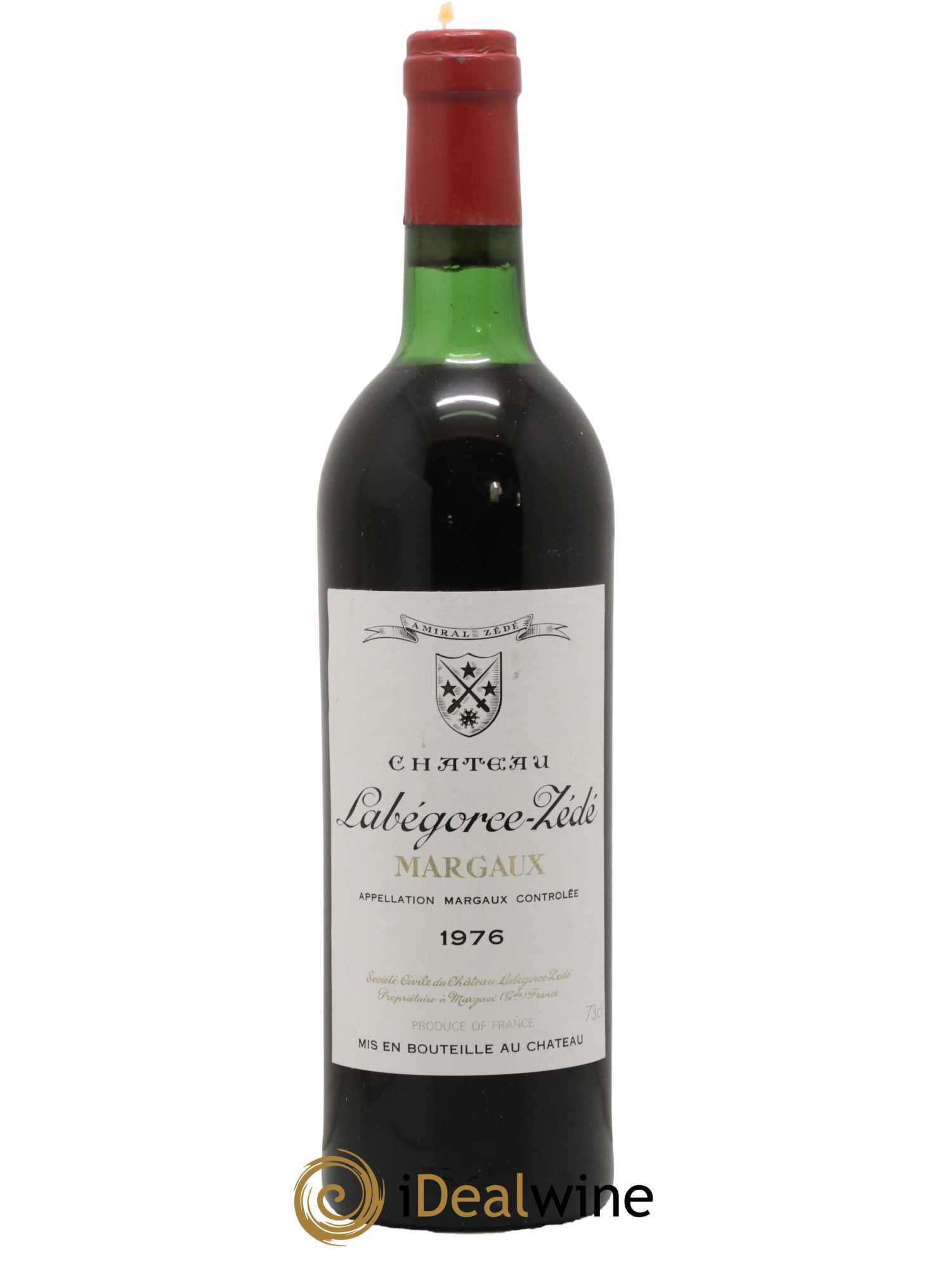 Château Labegorce Zédé Cru Bourgeois 1976 - Lot de 1 bouteille - 0