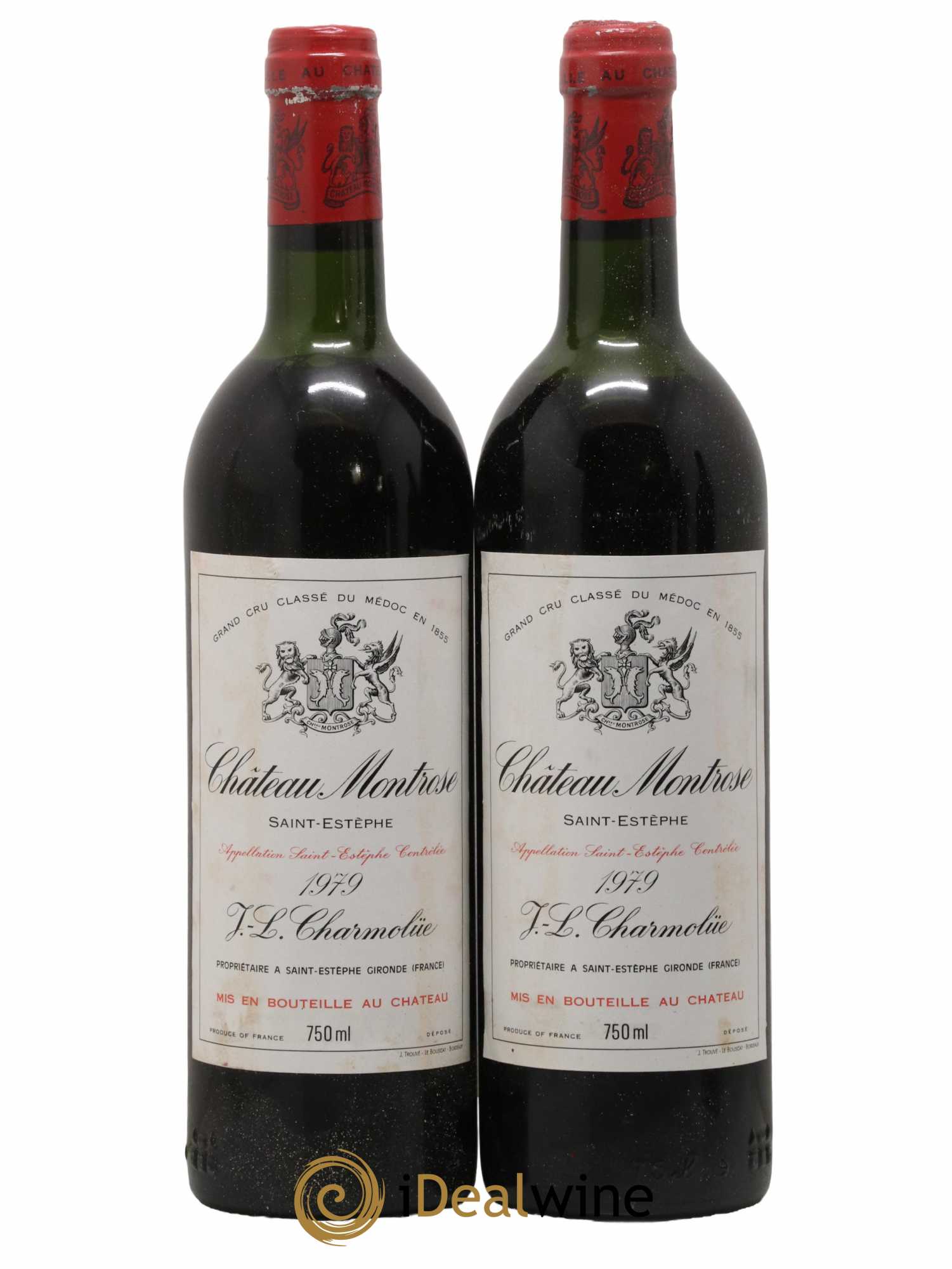 Château Montrose 2ème Grand Cru Classé 1979 - Lot de 2 bouteilles - 0