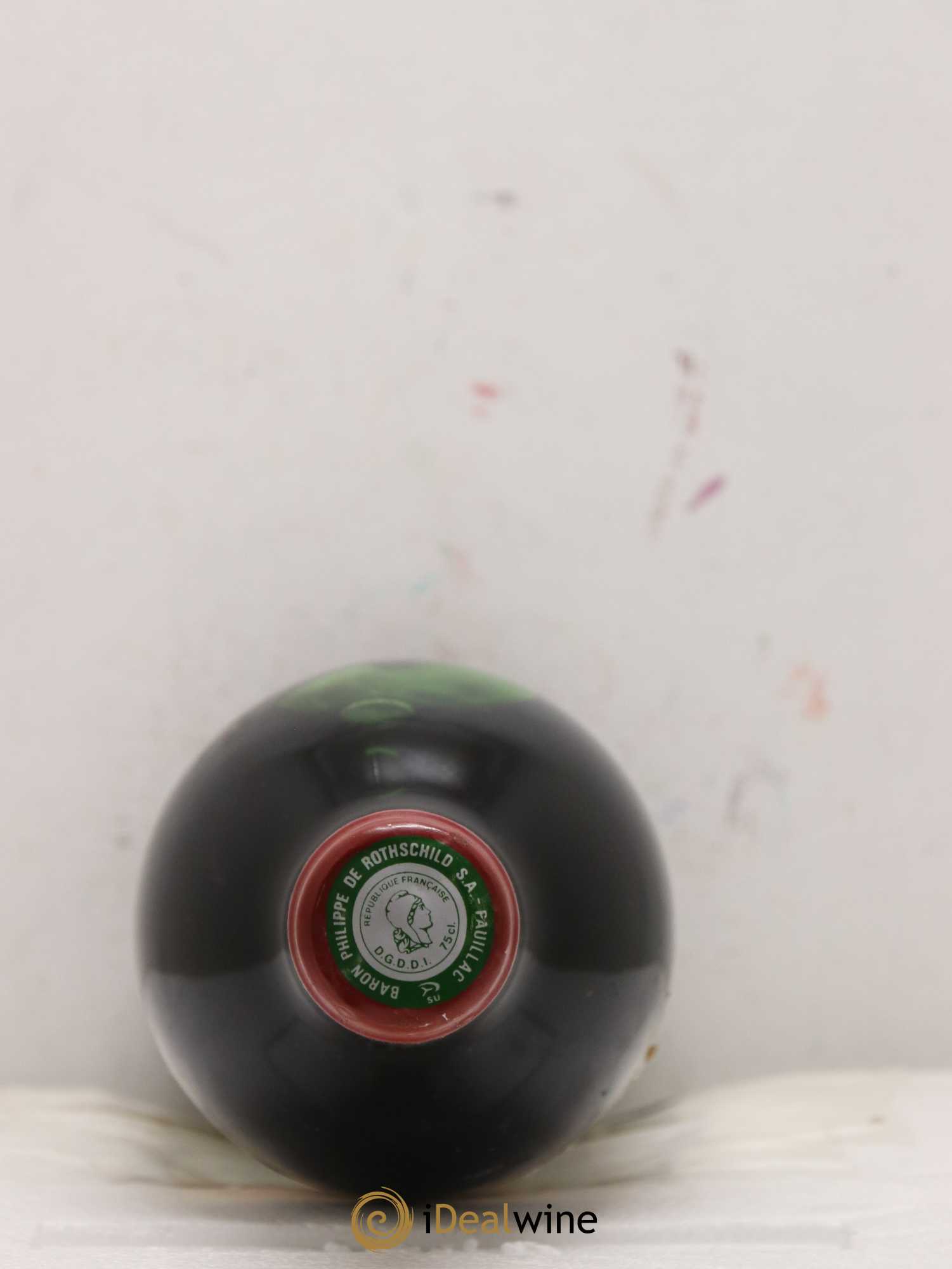 Château Mouton Rothschild 1er Grand Cru Classé 1991 - Lot de 1 bouteille - 1