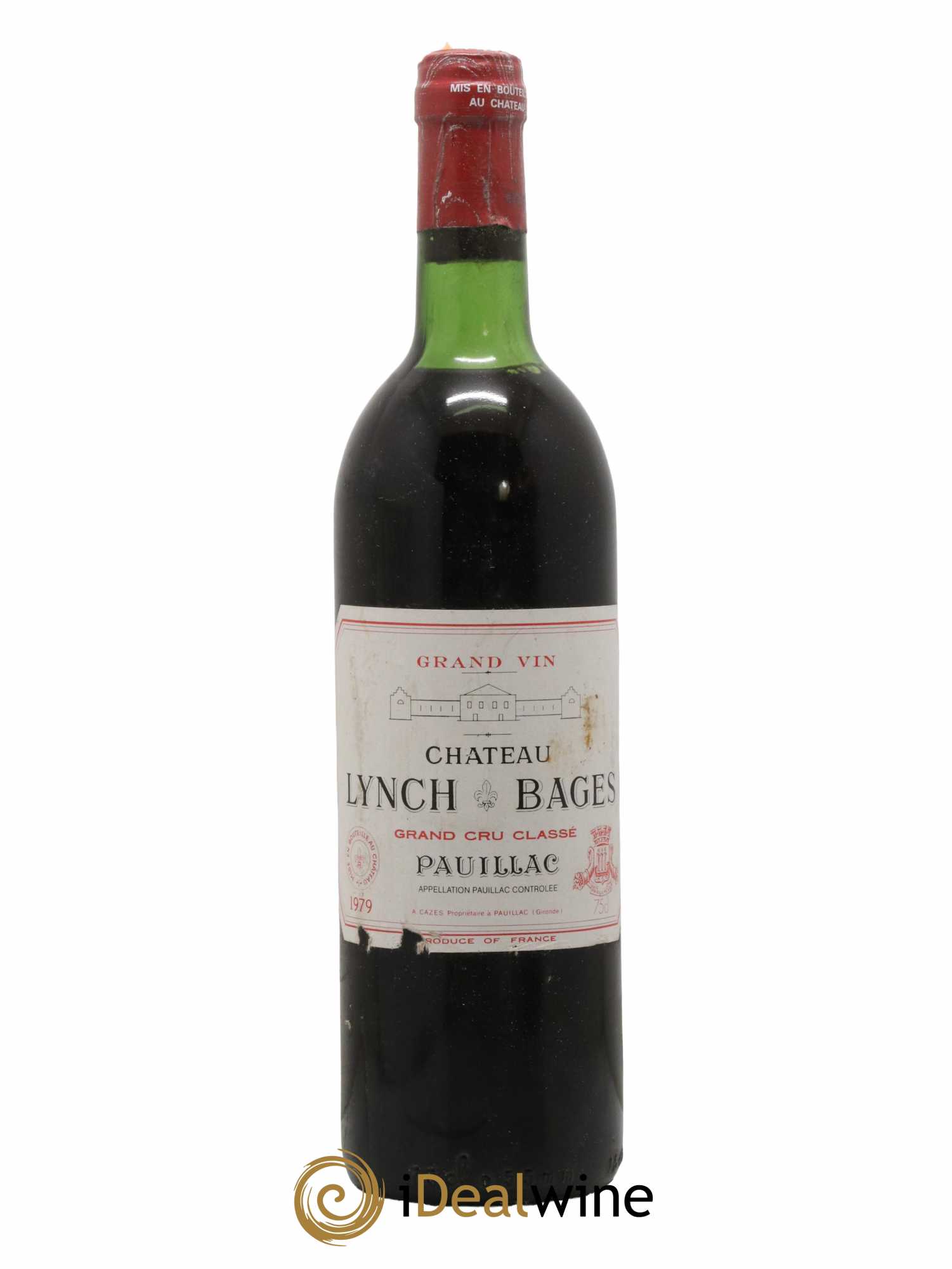 Château Lynch Bages 5ème Grand Cru Classé 1979 - Lot de 1 bouteille - 0