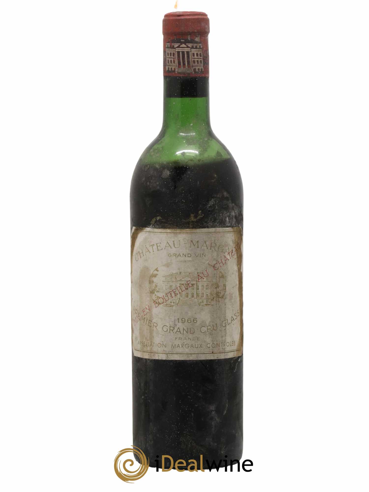 Château Margaux 1er Grand Cru Classé 1966 - Lot de 1 bouteille - 0