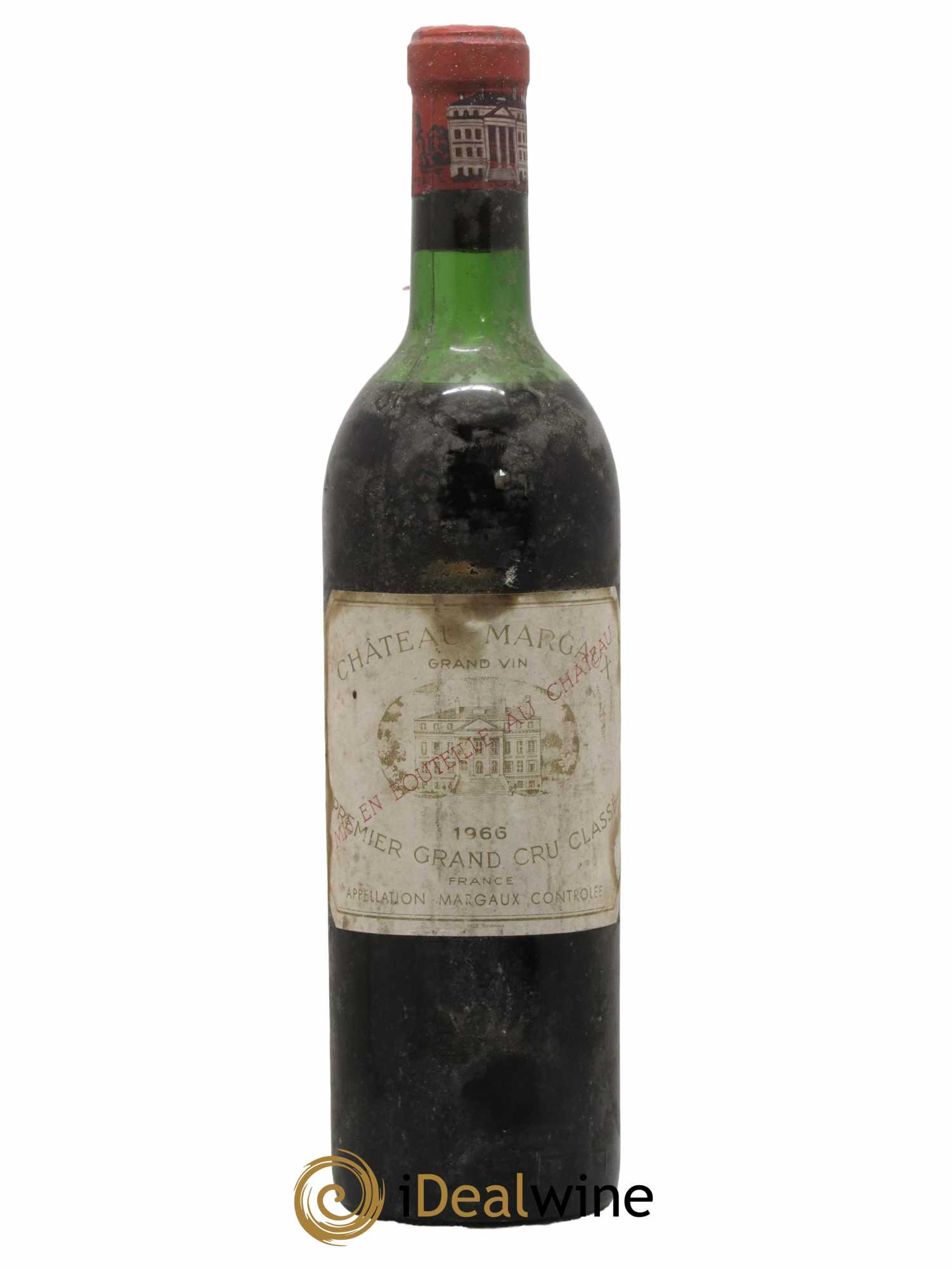 Château Margaux 1er Grand Cru Classé 1966 - Lot de 1 bouteille - 0