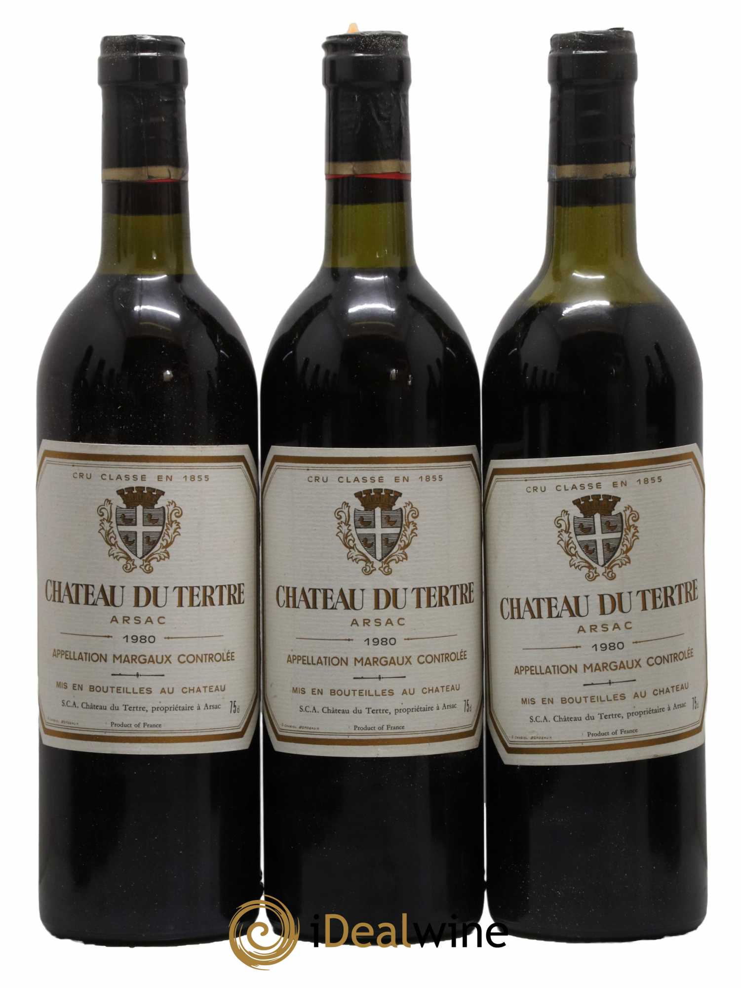 Château du Tertre 5ème Grand Cru Classé 1980 - Lot de 12 bouteilles - 2
