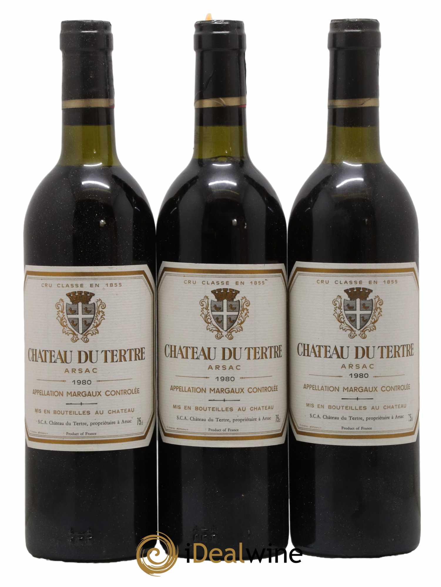 Château du Tertre 5ème Grand Cru Classé 1980 - Lot de 12 bouteilles - 4