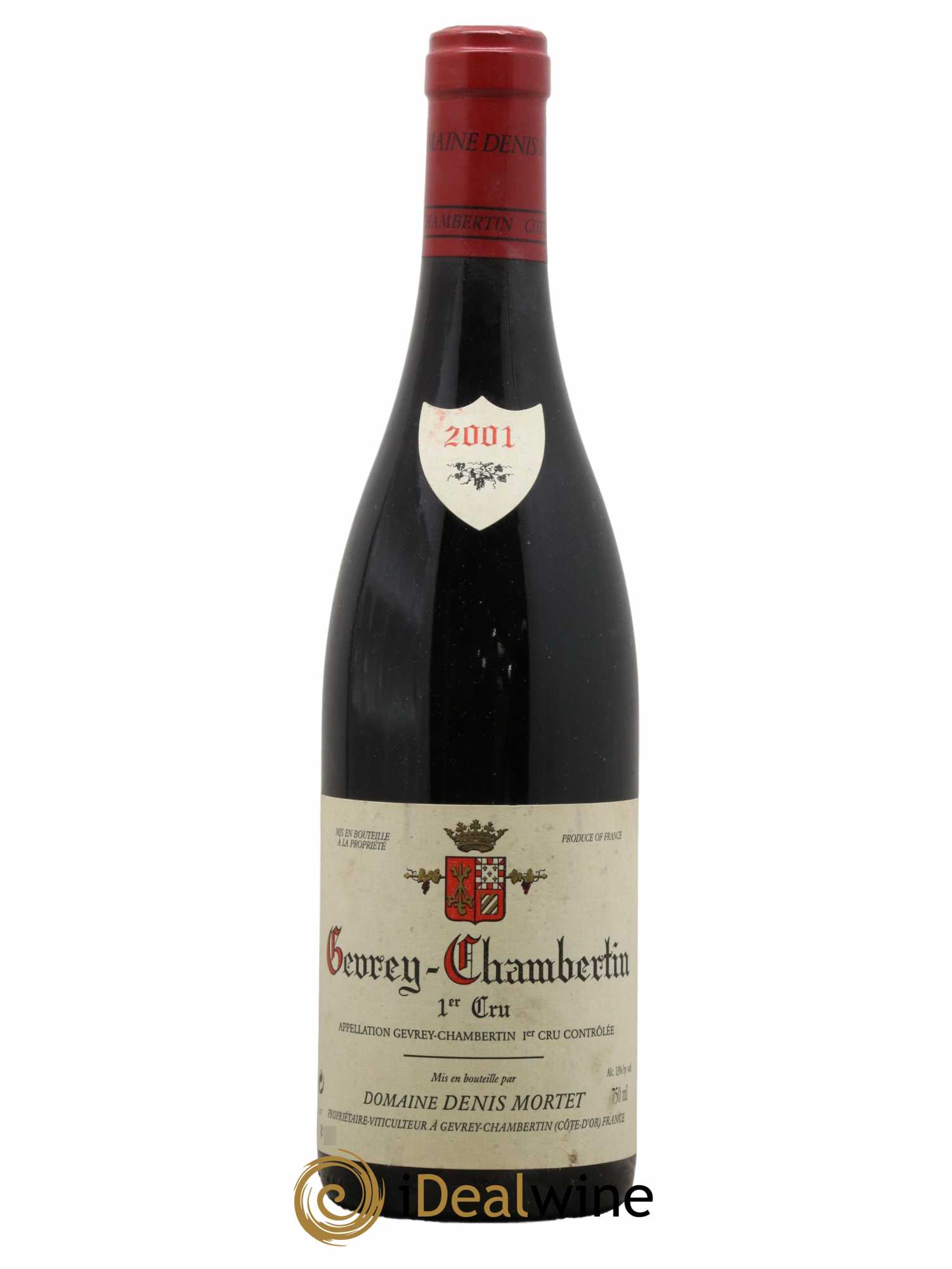 Gevrey-Chambertin 1er Cru Denis Mortet (Domaine) 2001 - Lot de 1 bouteille - 0