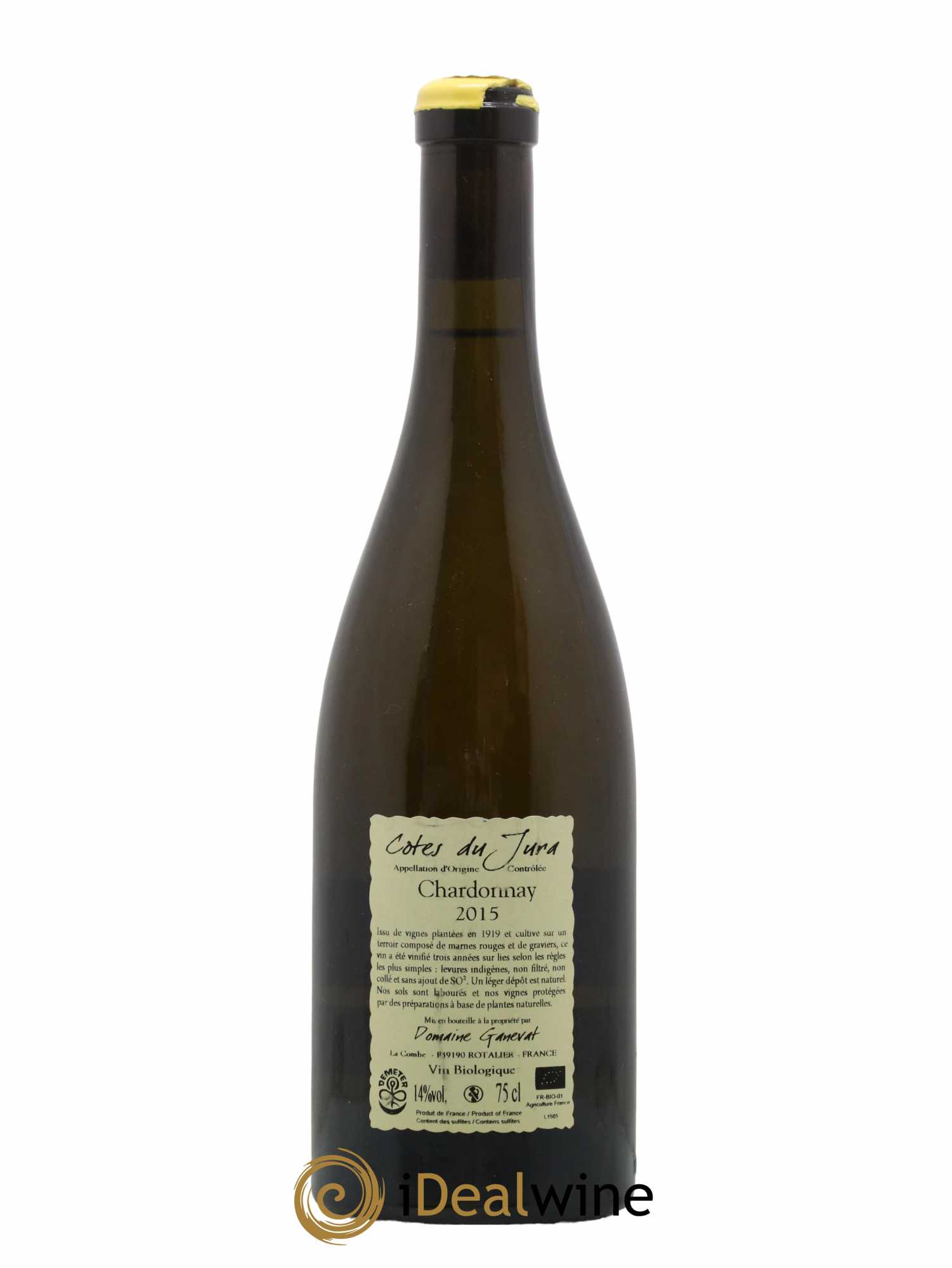 Côtes du Jura Les Grands Teppes Vieilles Vignes Jean-François Ganevat (Domaine) 2015 - Lot de 1 bouteille - 1