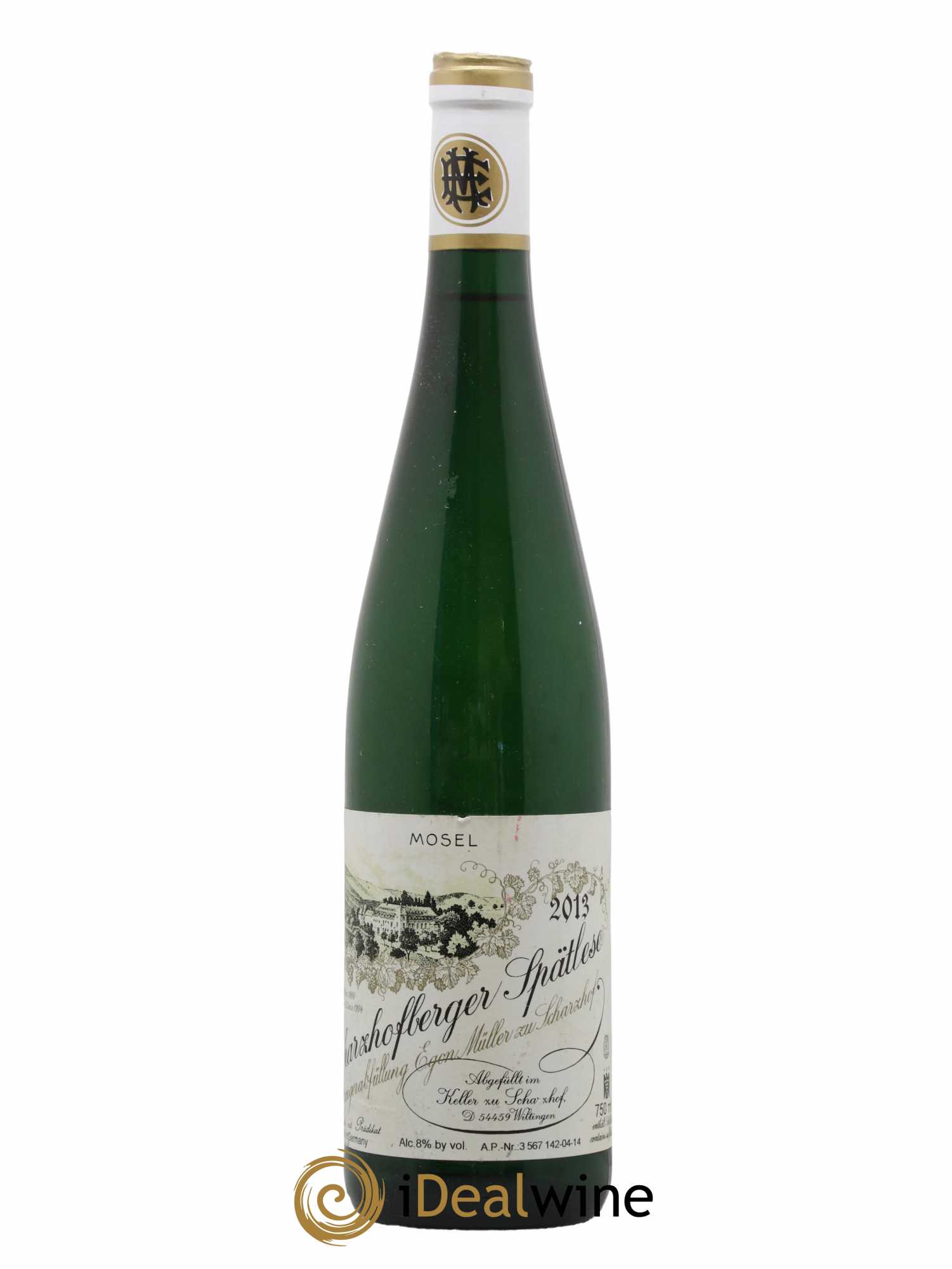 Riesling Scharzhofberger Spatlese Egon Muller 2013 - Lotto di 1 bottiglia - 0