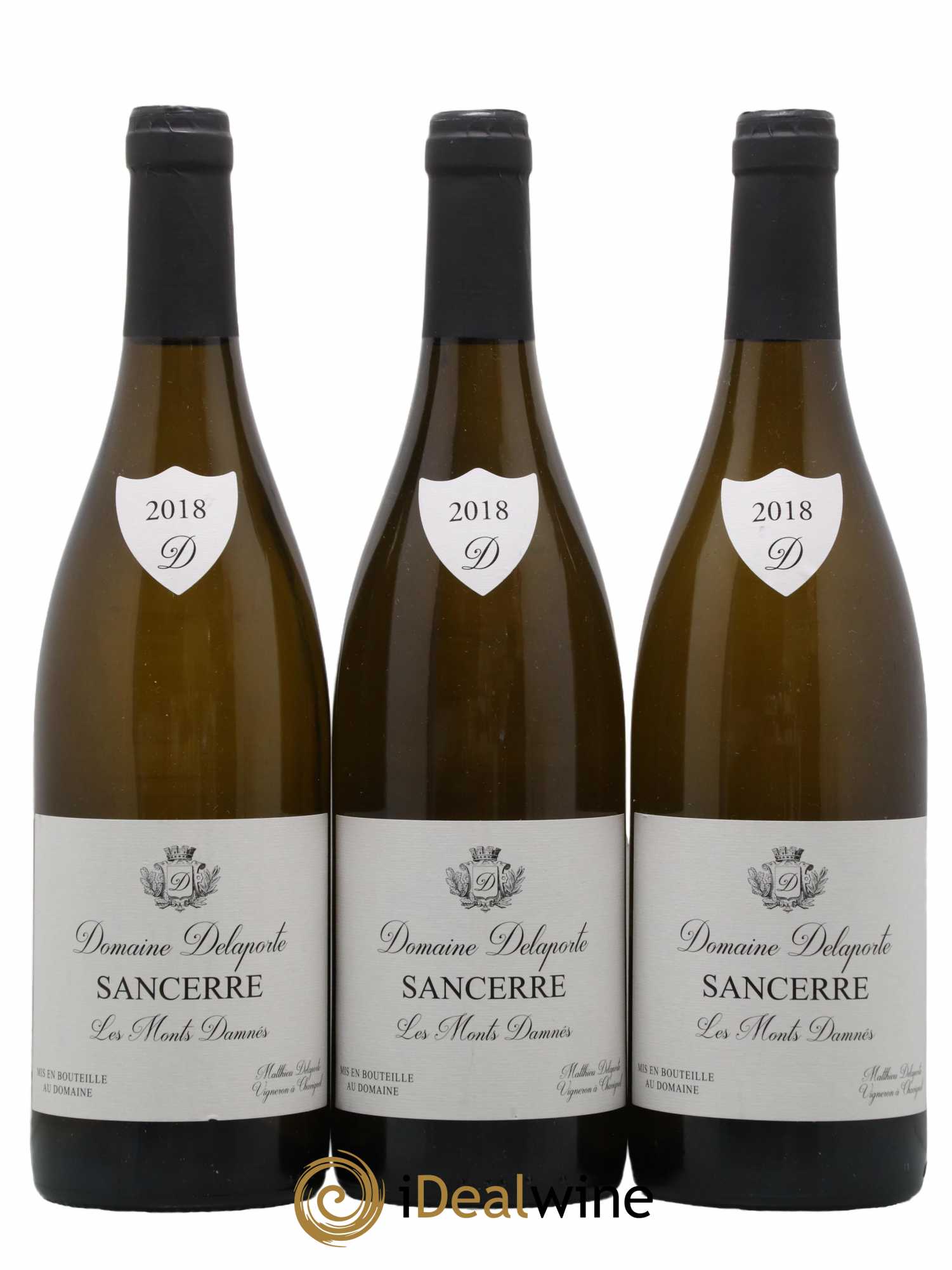 Sancerre Les Monts Damnés Delaporte 2018 - Lot de 3 bouteilles - 0