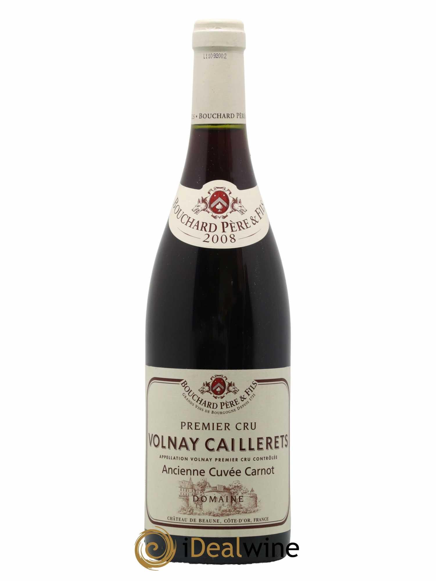 Volnay 1er Cru Caillerets - Ancienne Cuvée Carnot Bouchard Père & Fils 2008 - Lot de 1 bouteille - 0