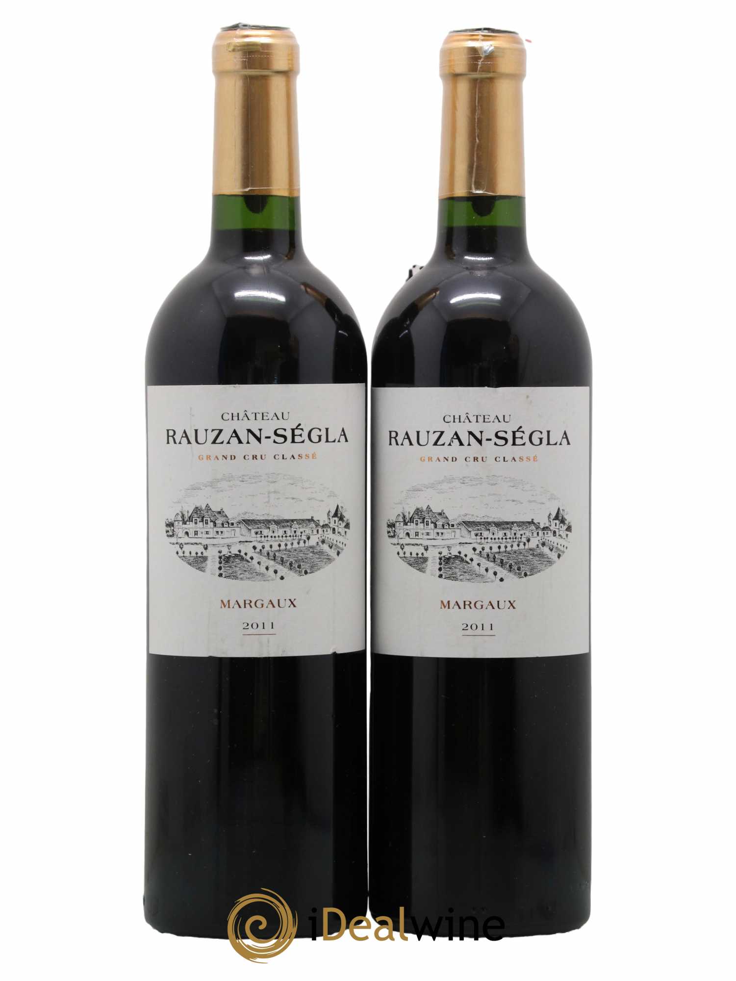 Château Rauzan Ségla Grand Cru Classé 2011 - Lot de 2 bouteilles - 0