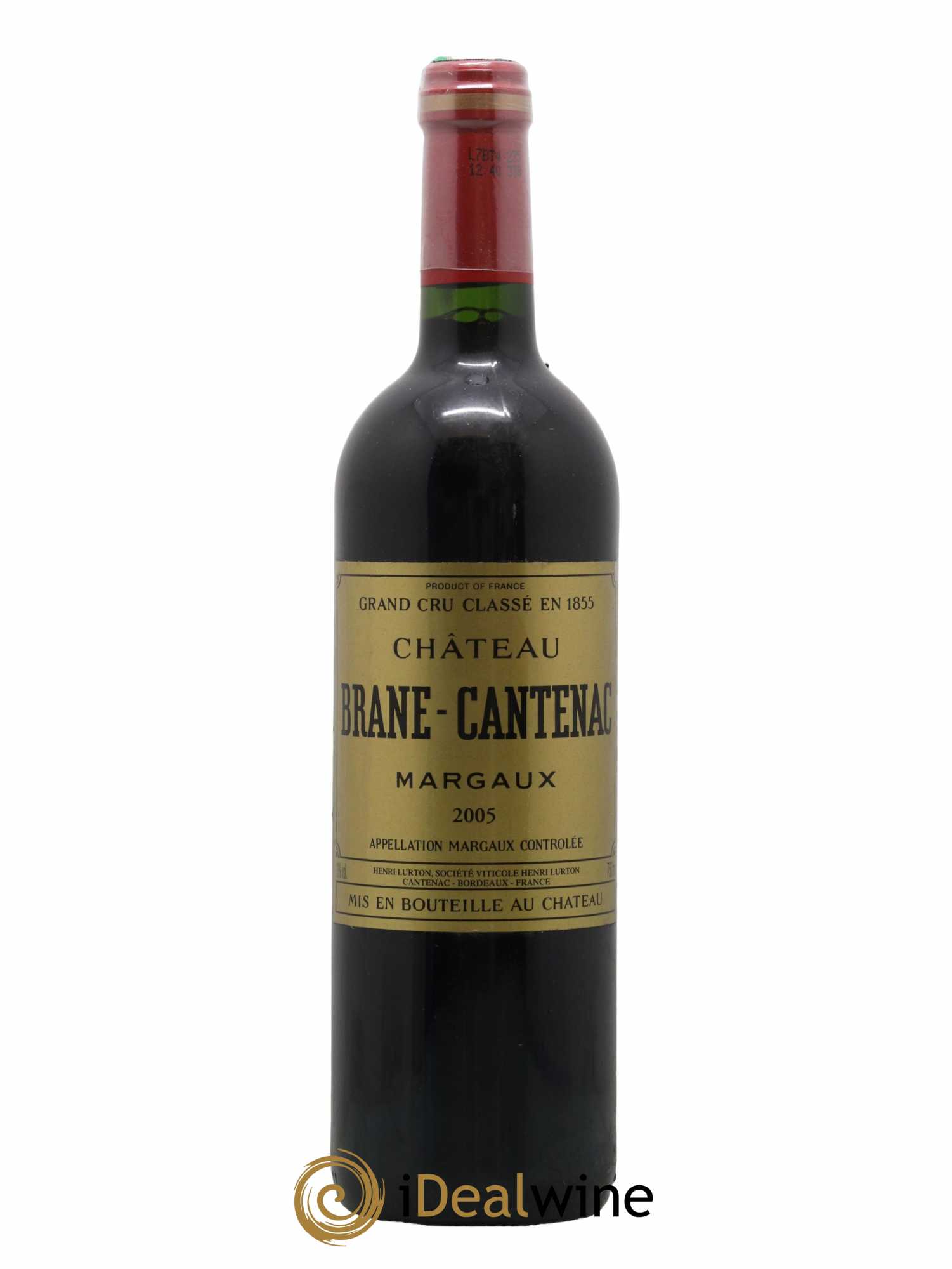 Château Brane Cantenac 2ème Grand Cru Classé 2005 - Lot de 1 bouteille - 0