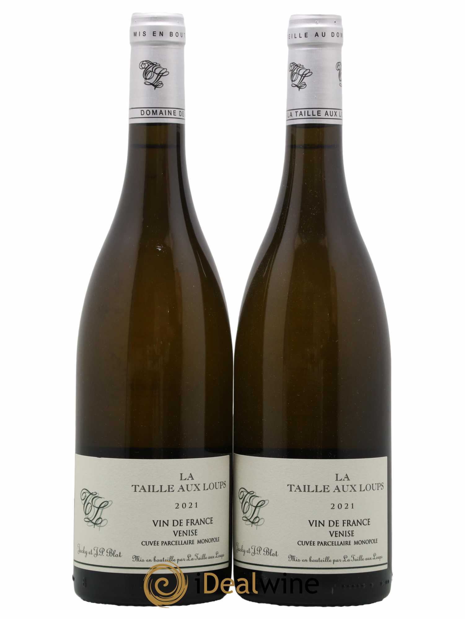 Vin de France Venise La Taille aux Loups - Jacky Blot 2021 - Lot de 2 bouteilles - 0