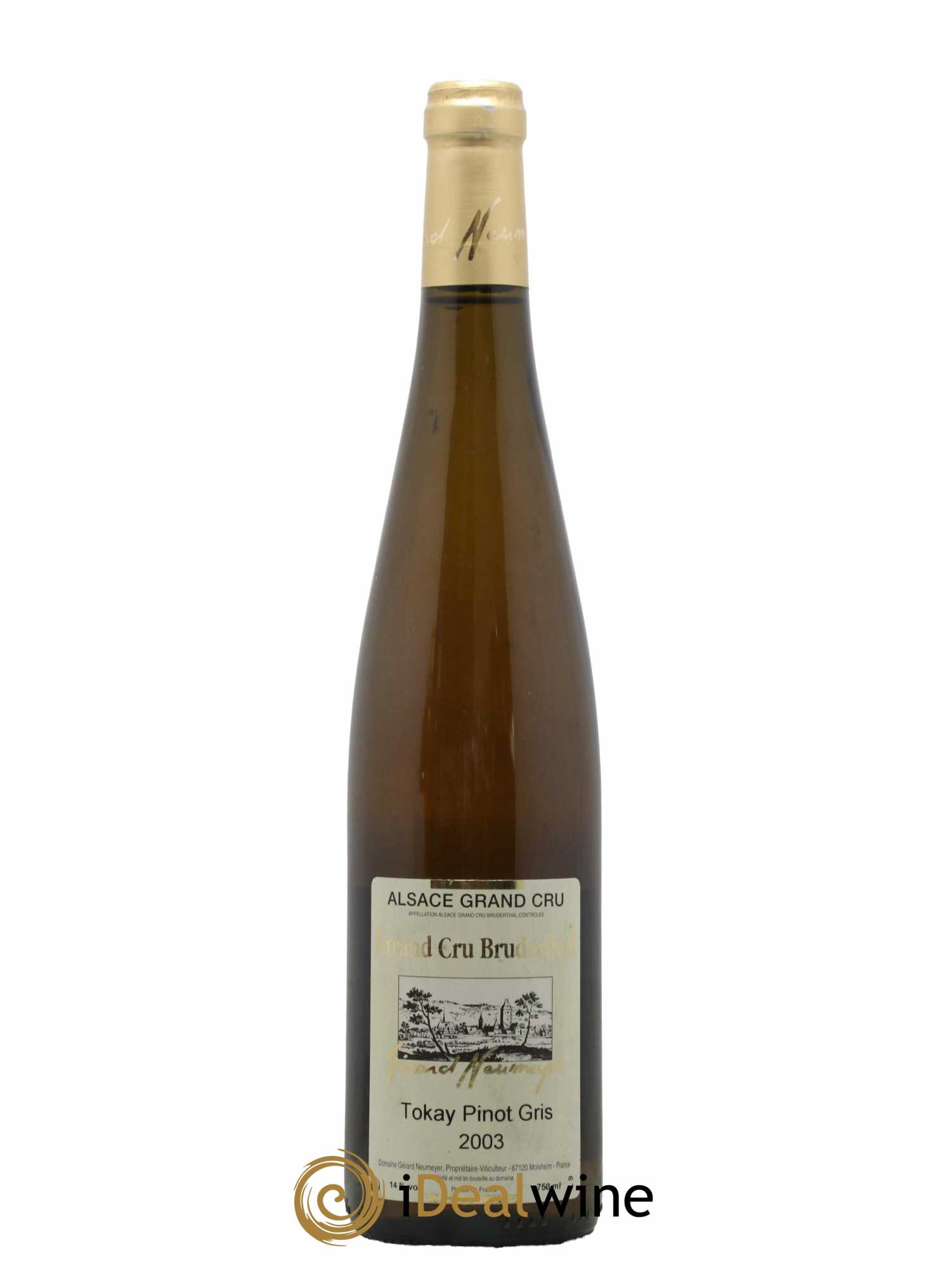 Alsace Grand Cru Pinot Gris Bruderthal Domaine Neumeyer 2003 - Lot de 1 bouteille - 0