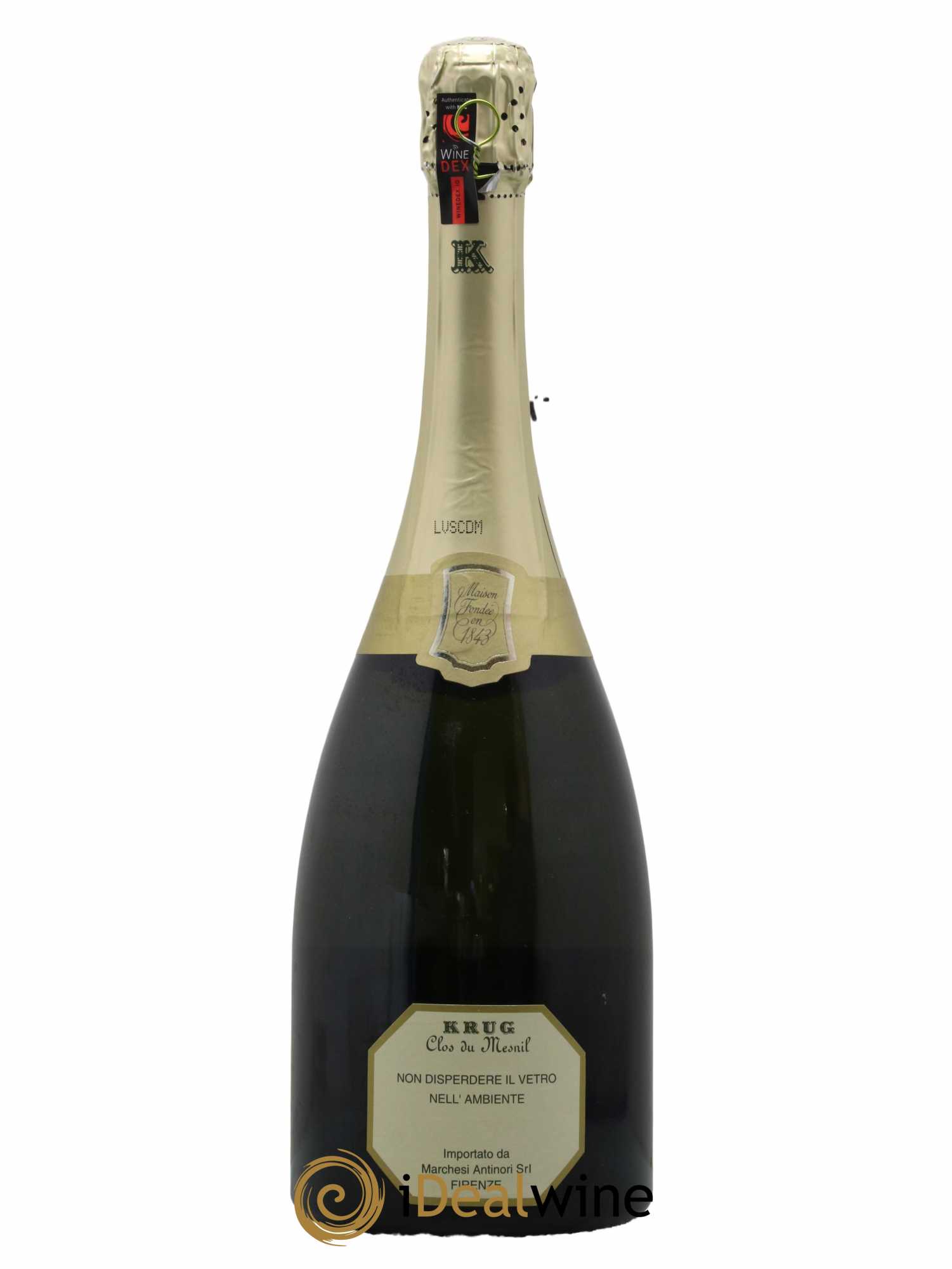 Clos du Mesnil Krug 1990 - Lot de 1 bouteille - 1