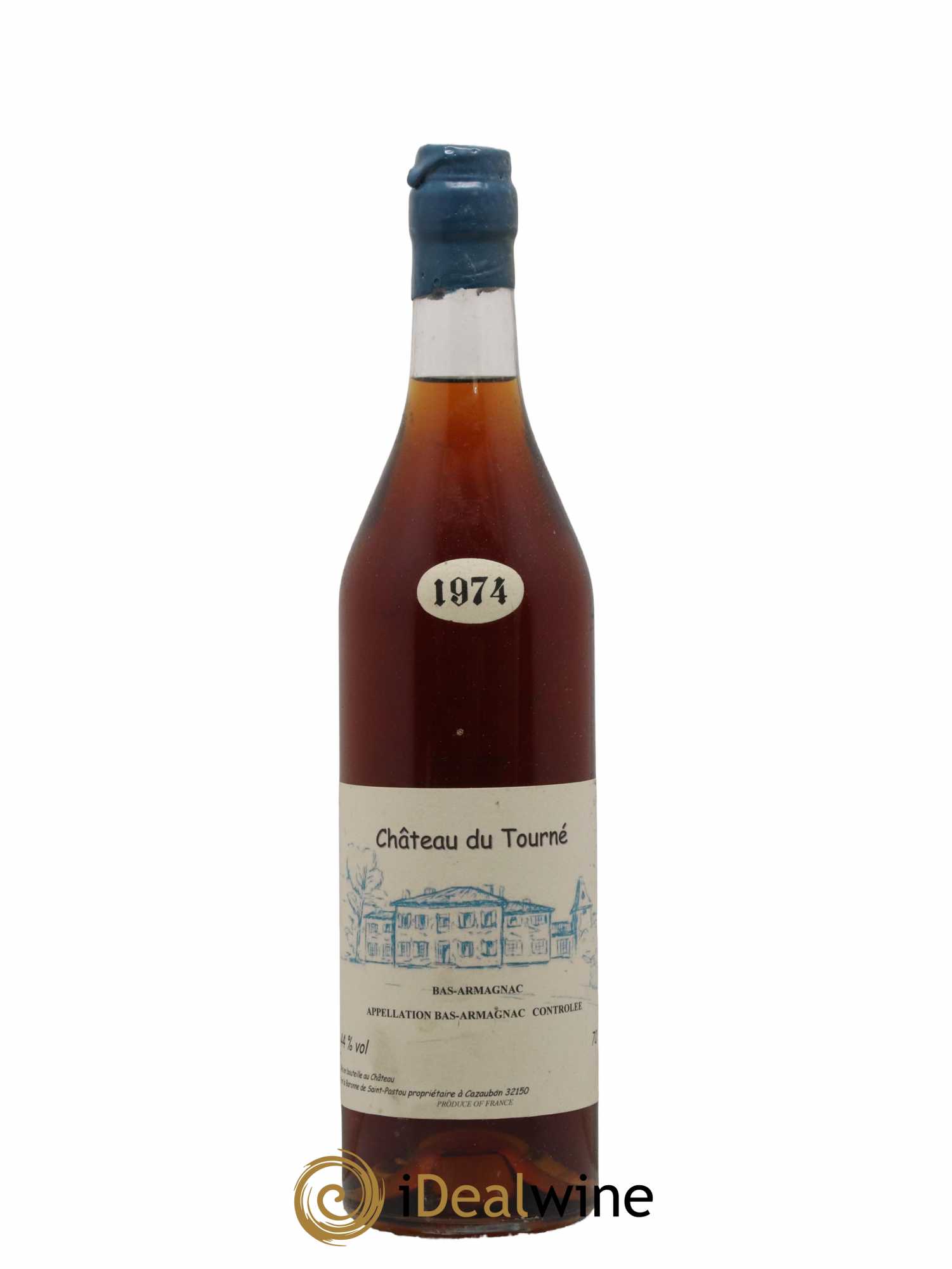 Bas-Armagnac Château du Tourné 1974 - Lot de 1 bouteille - 0