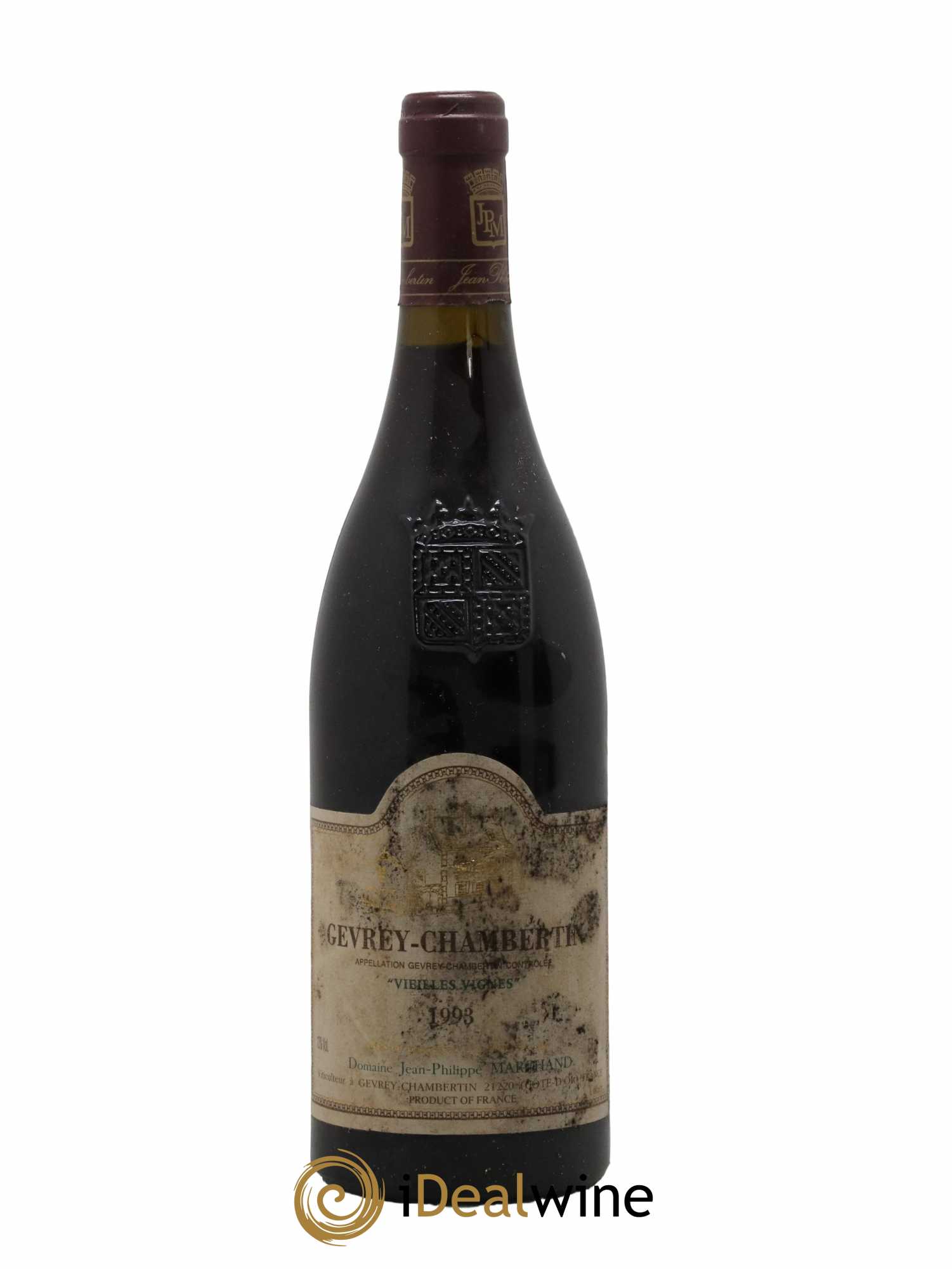 Gevrey-Chambertin Vieilles Vignes Domaine Jean-Philippe Marchand 1993 - Lot de 1 bouteille - 0