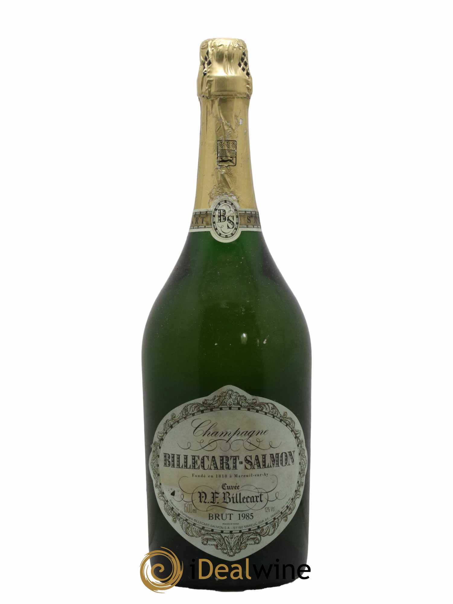 Brut Nicolas François Billecart Billecart-Salmon 1985 - Lot de 1 magnum - 0