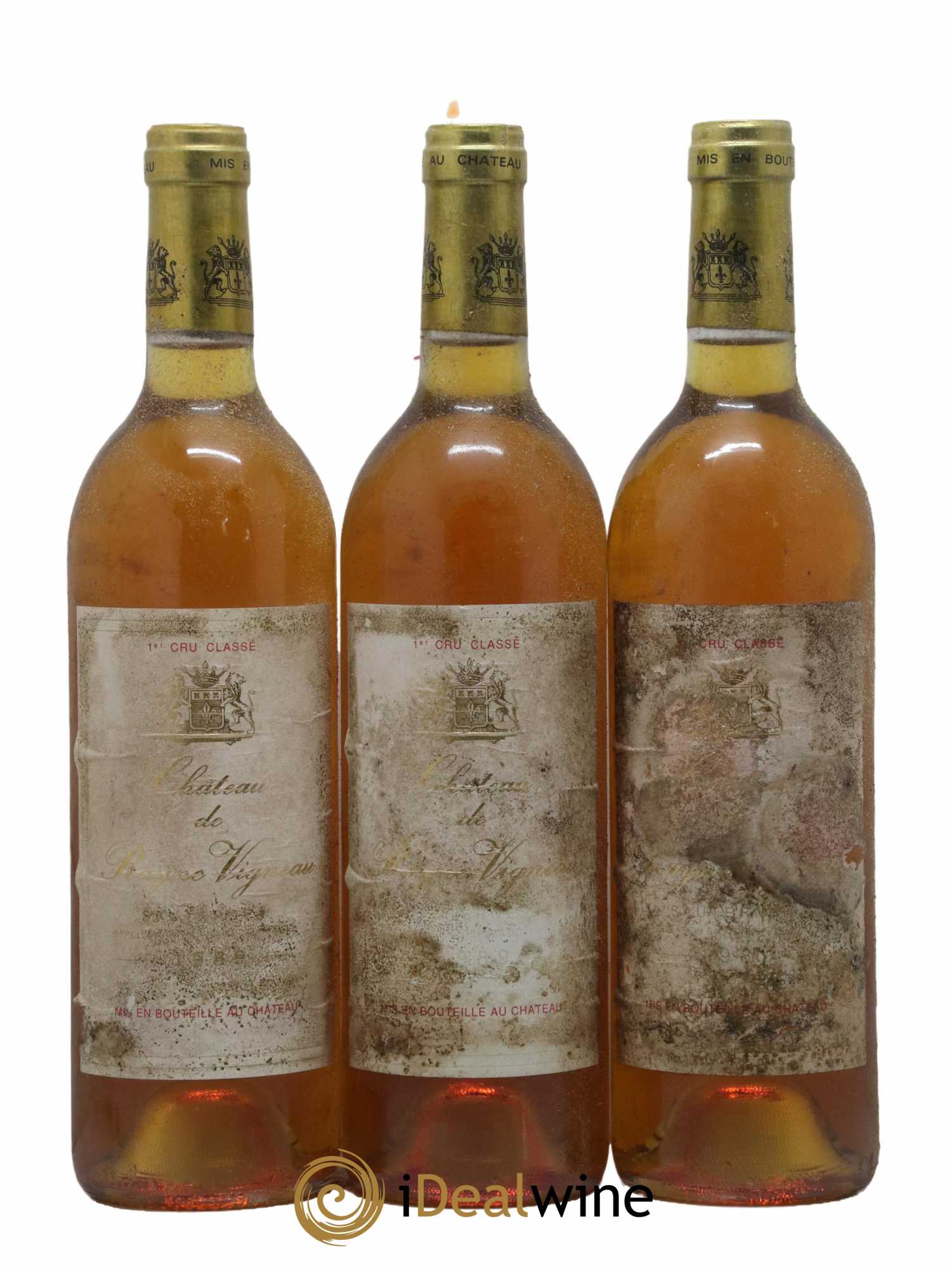 Château de Rayne Vigneau 1er Grand Cru Classé 1989 - Lotto di 3 bottiglie - 0