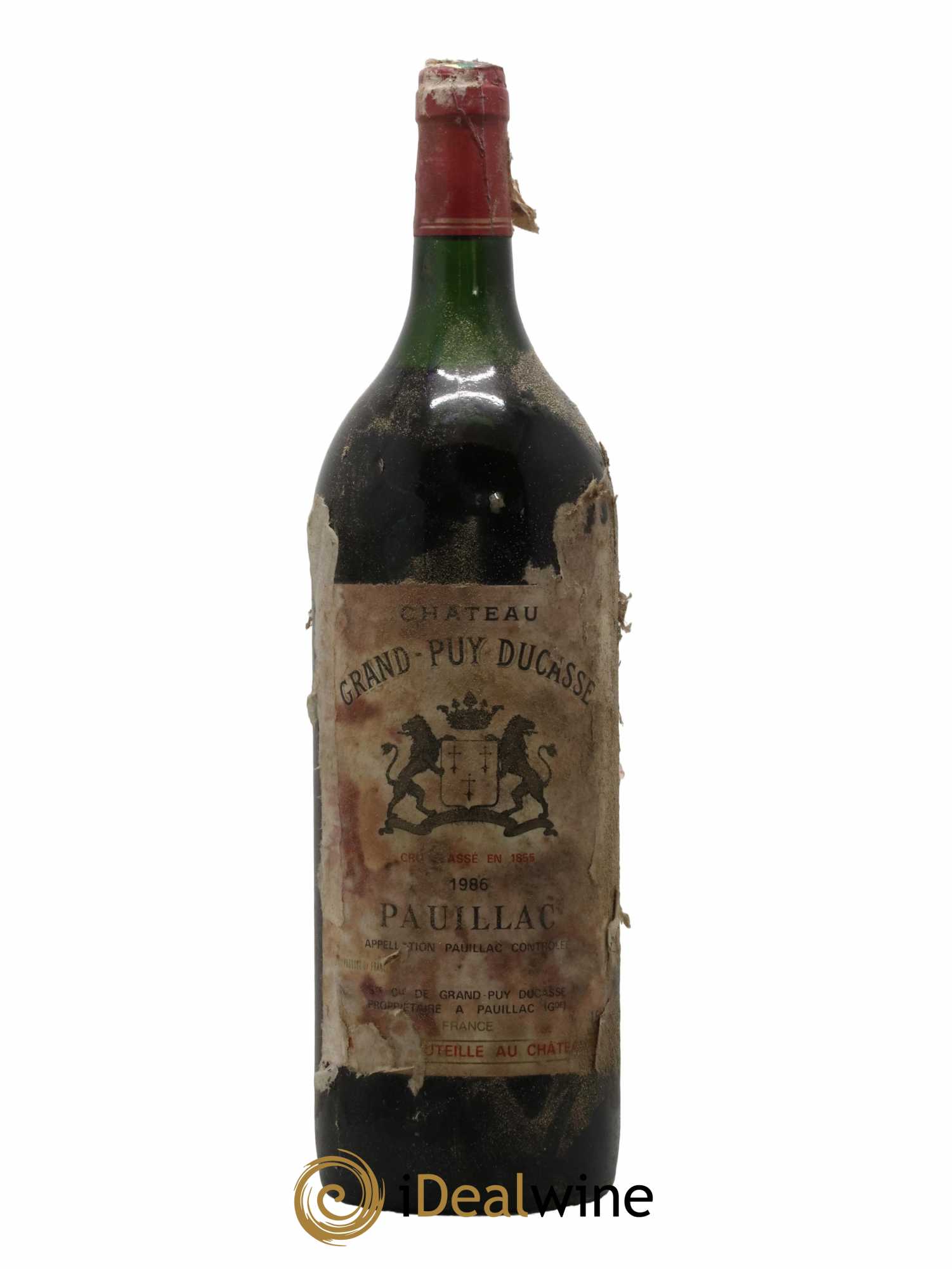 Château Grand Puy Ducasse 5ème Grand Cru Classé 1986 - Lot de 1 magnum - 0