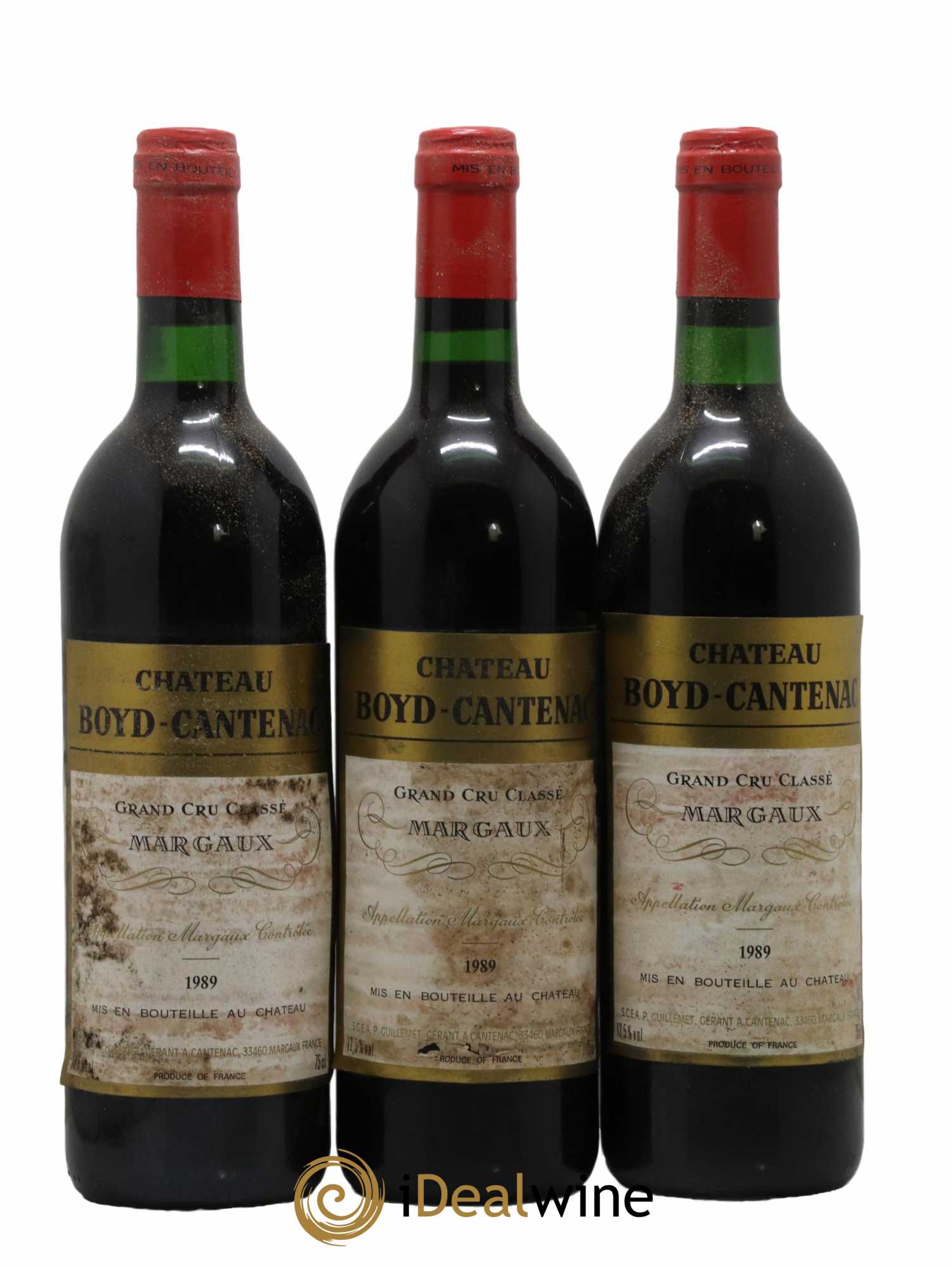 Château Boyd Cantenac 3ème Grand Cru Classé 1989 - Lot de 6 bouteilles - 2