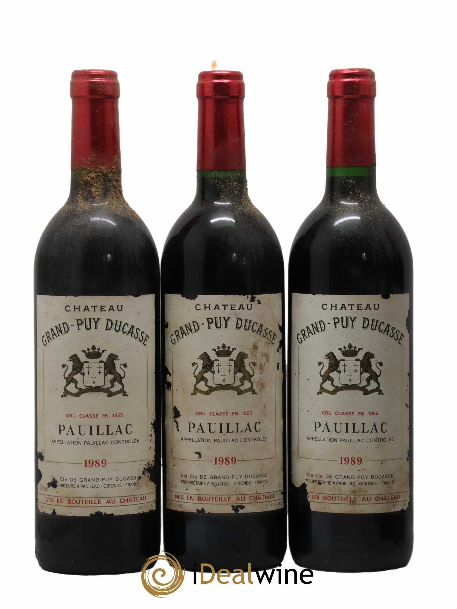 Château Grand Puy Ducasse 5ème Grand Cru Classé  1989 - Posten von 6 Flaschen - 1