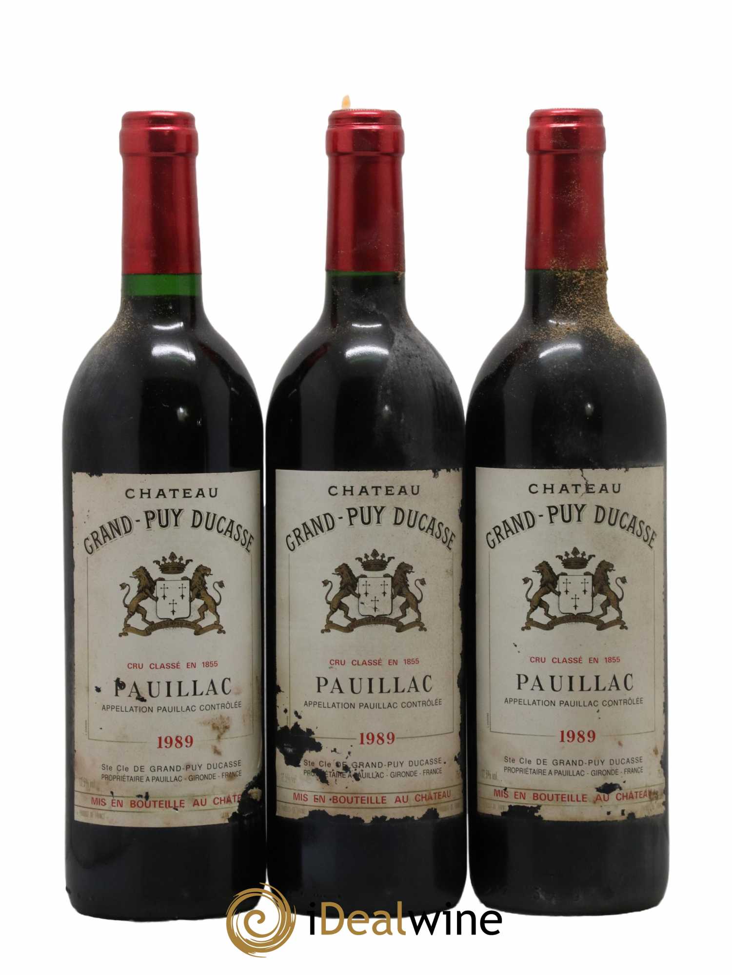 Château Grand Puy Ducasse 5ème Grand Cru Classé  1989 - Posten von 6 Flaschen - 2